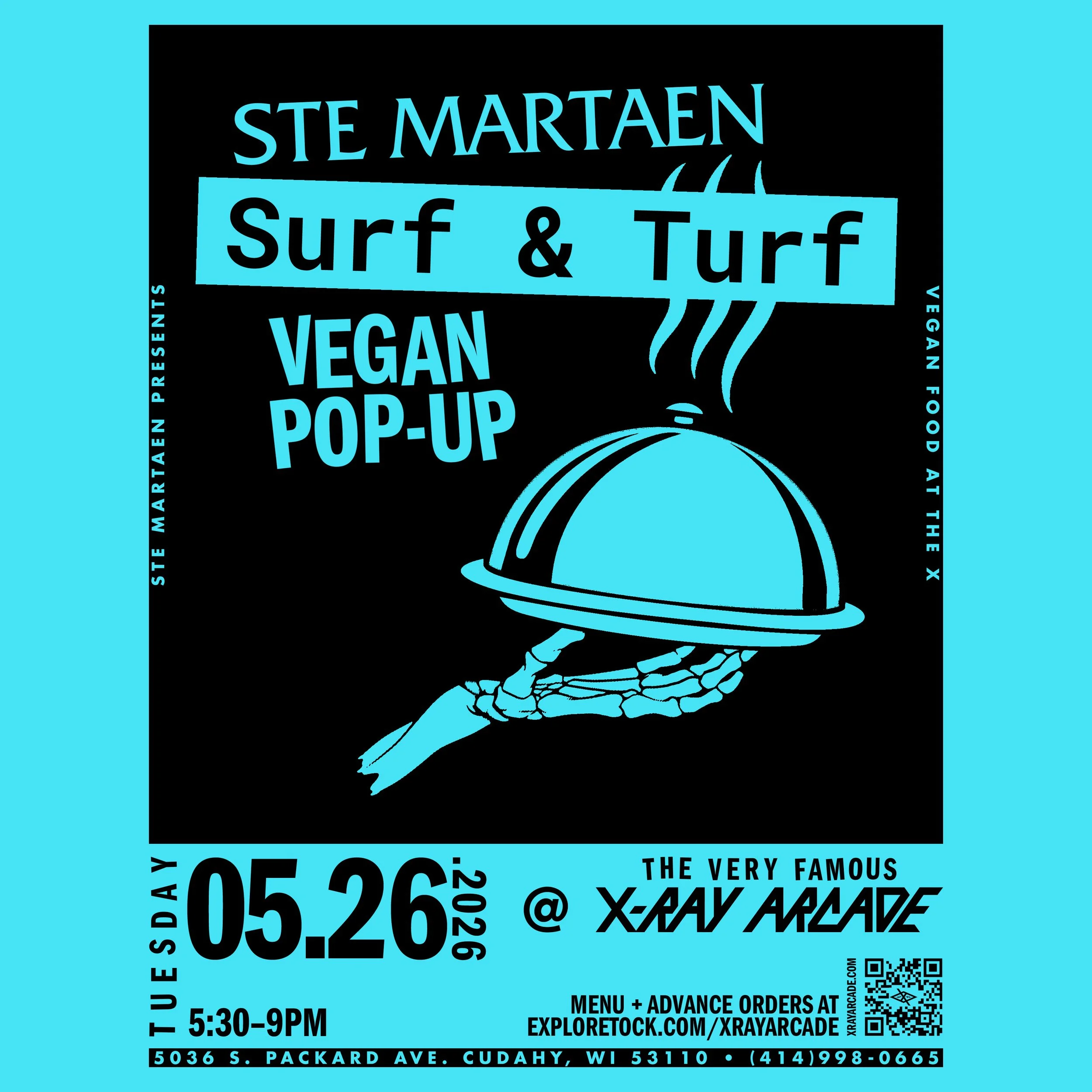 Ste Martaen Vegan Surf &amp; Turf Pop-Up