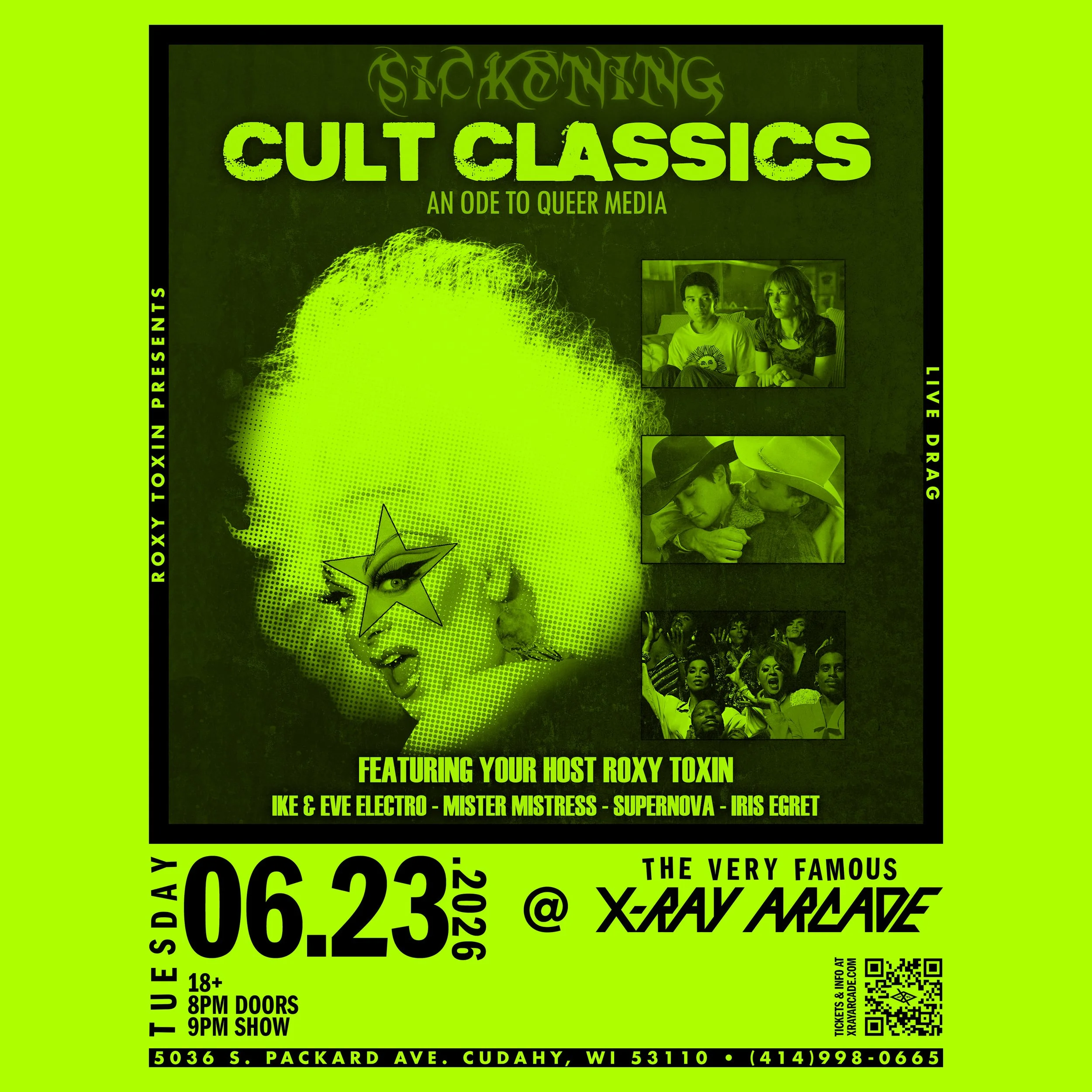 Roxy Toxin Presents: Sickening: Cult Classics - An Ode to Queer Media