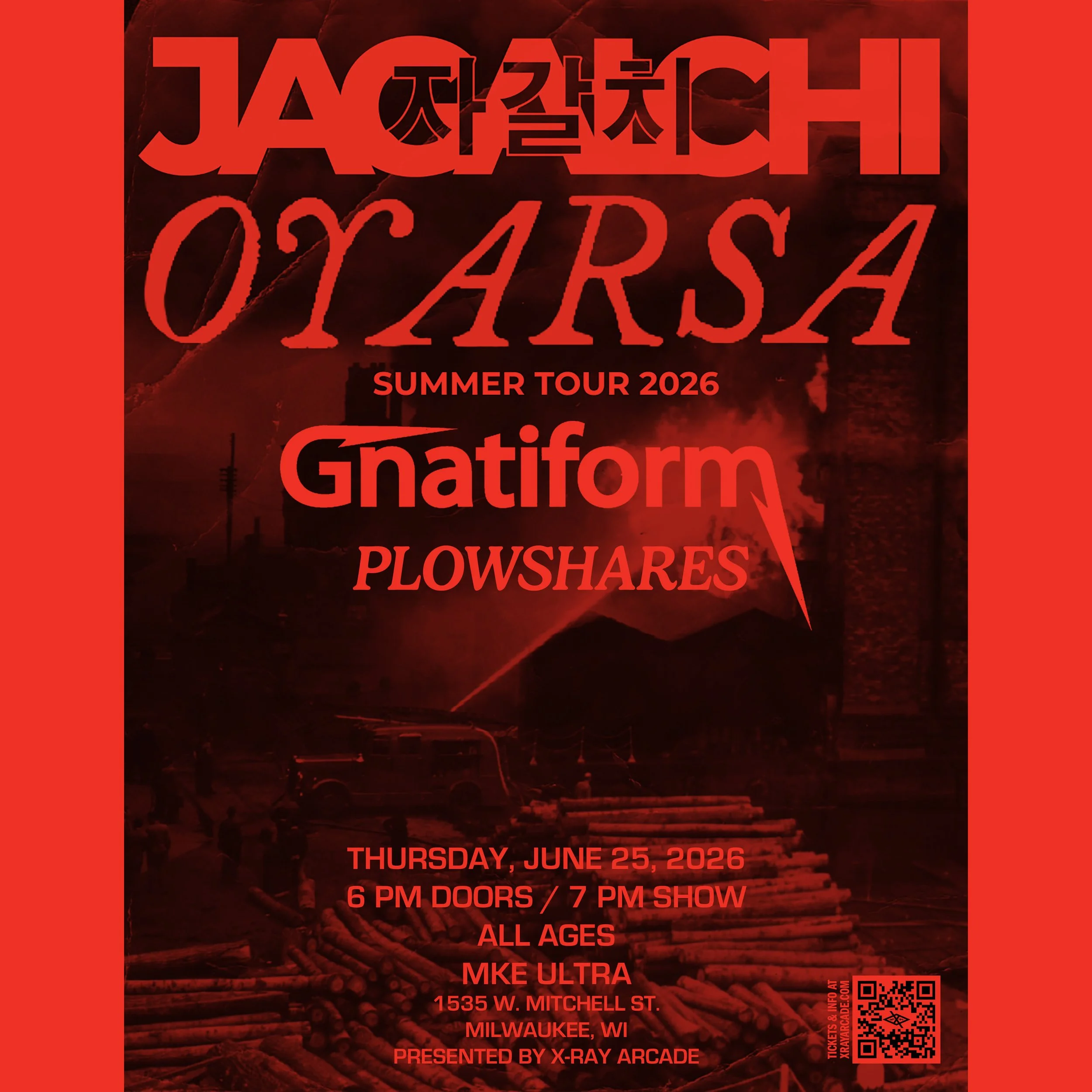 @ MKE ULTRA: Jagalchi / Oyarsa / Gnatiform / Plowshares