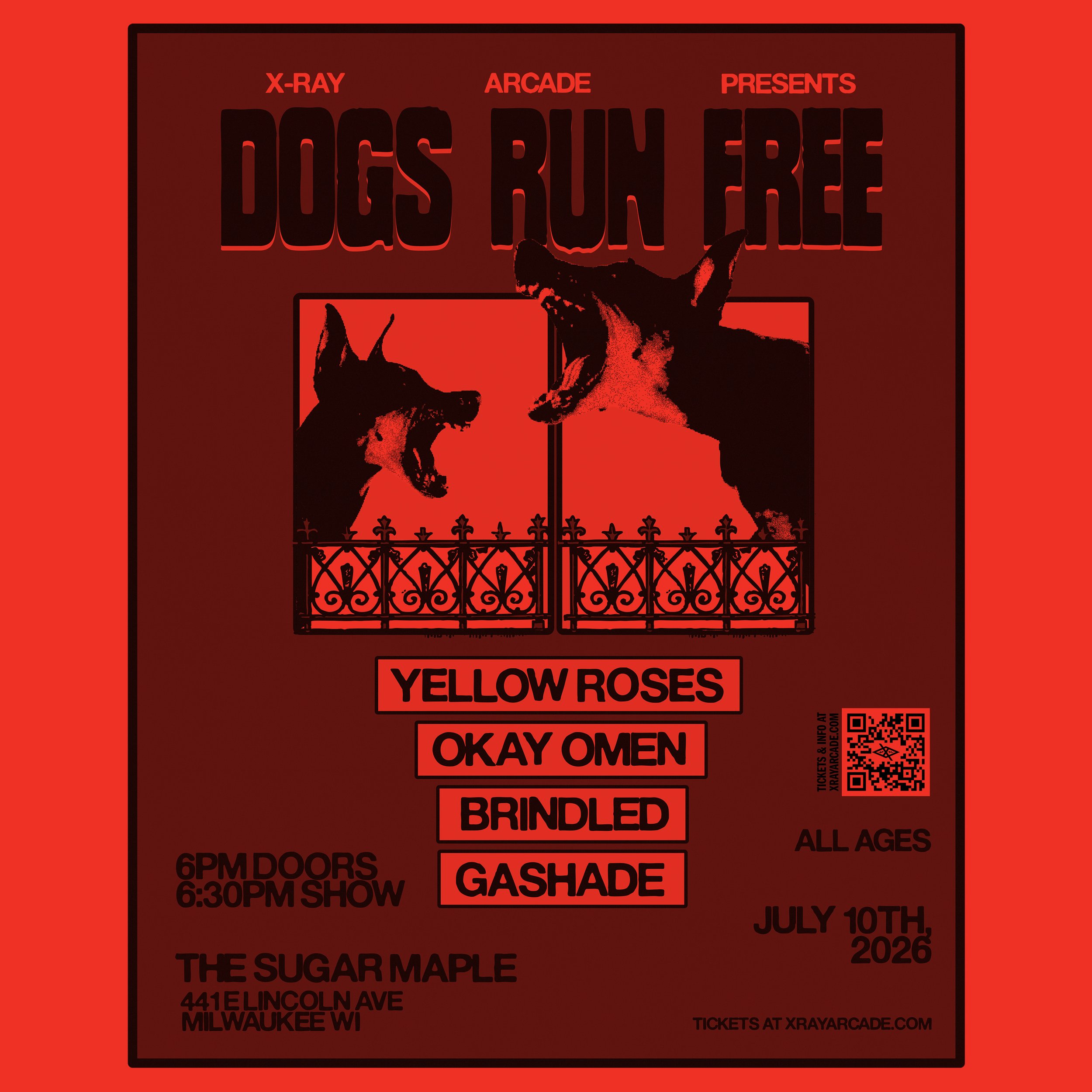 @ SUGAR MAPLE: Dogs Run Free / Yellow Roses / Okay Omen / Brindled / Gashade