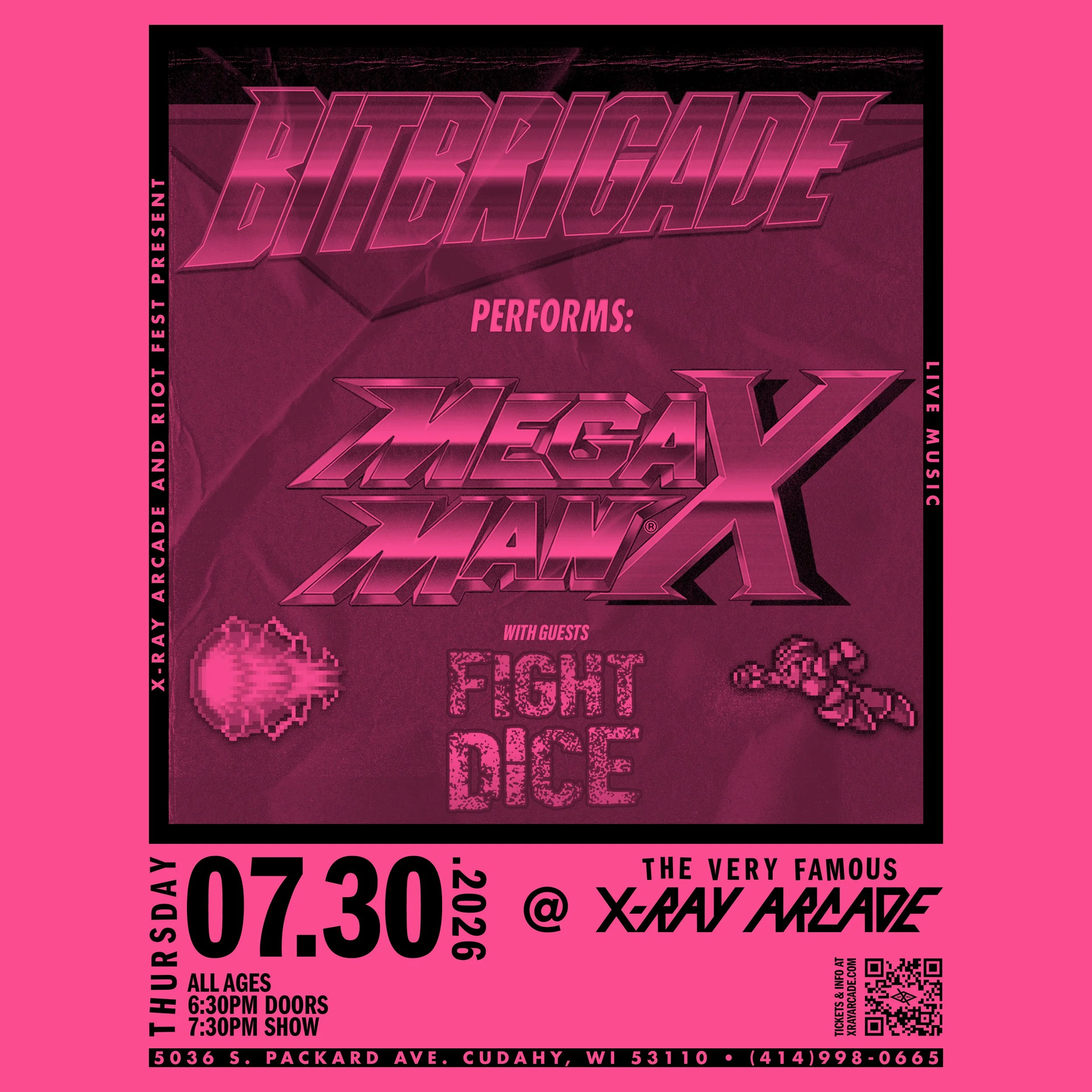 Bit Brigade Performs "Mega Man X" LIVE / Fight Dice