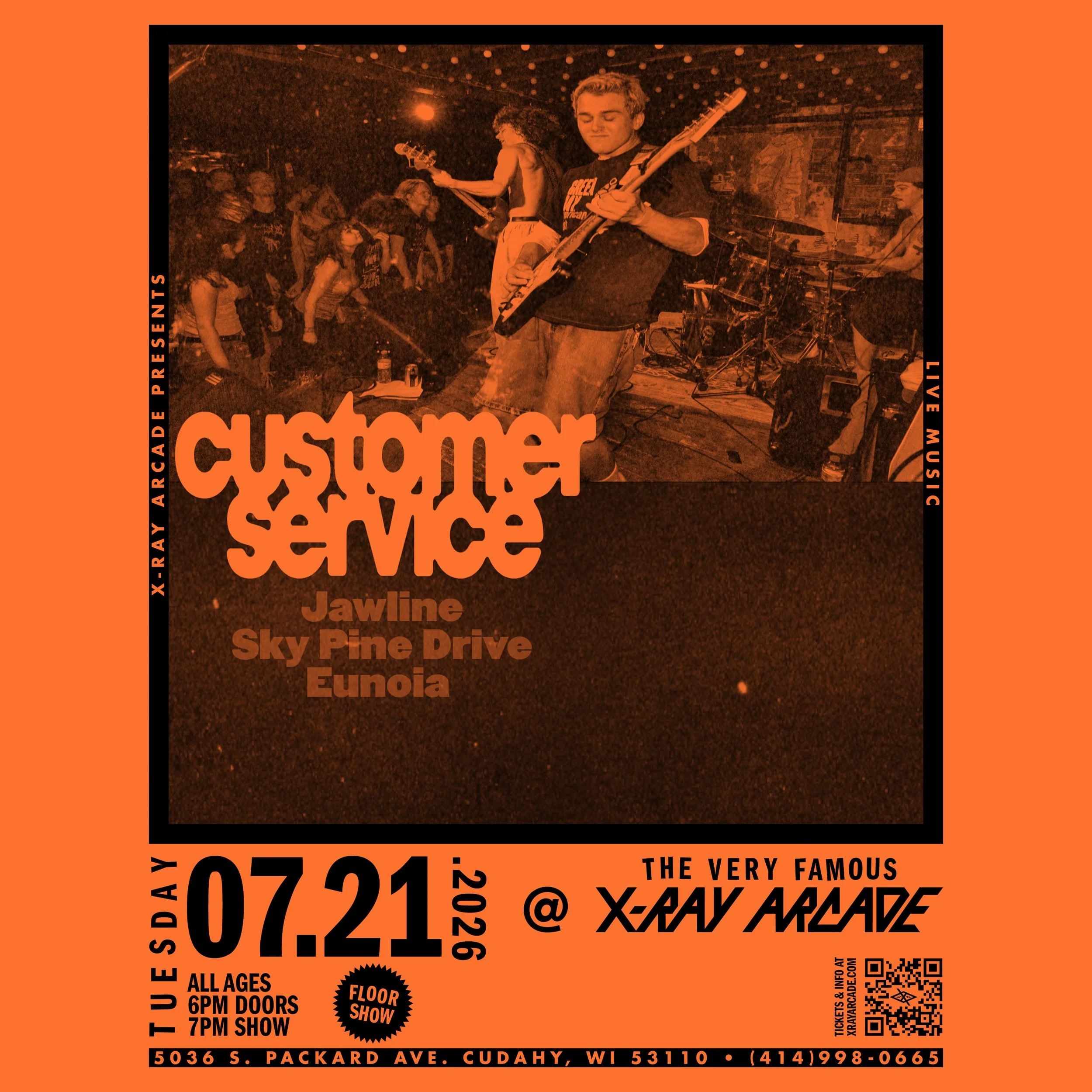 Customer Service / Jawline / Sky Pine Drive / Eunoia