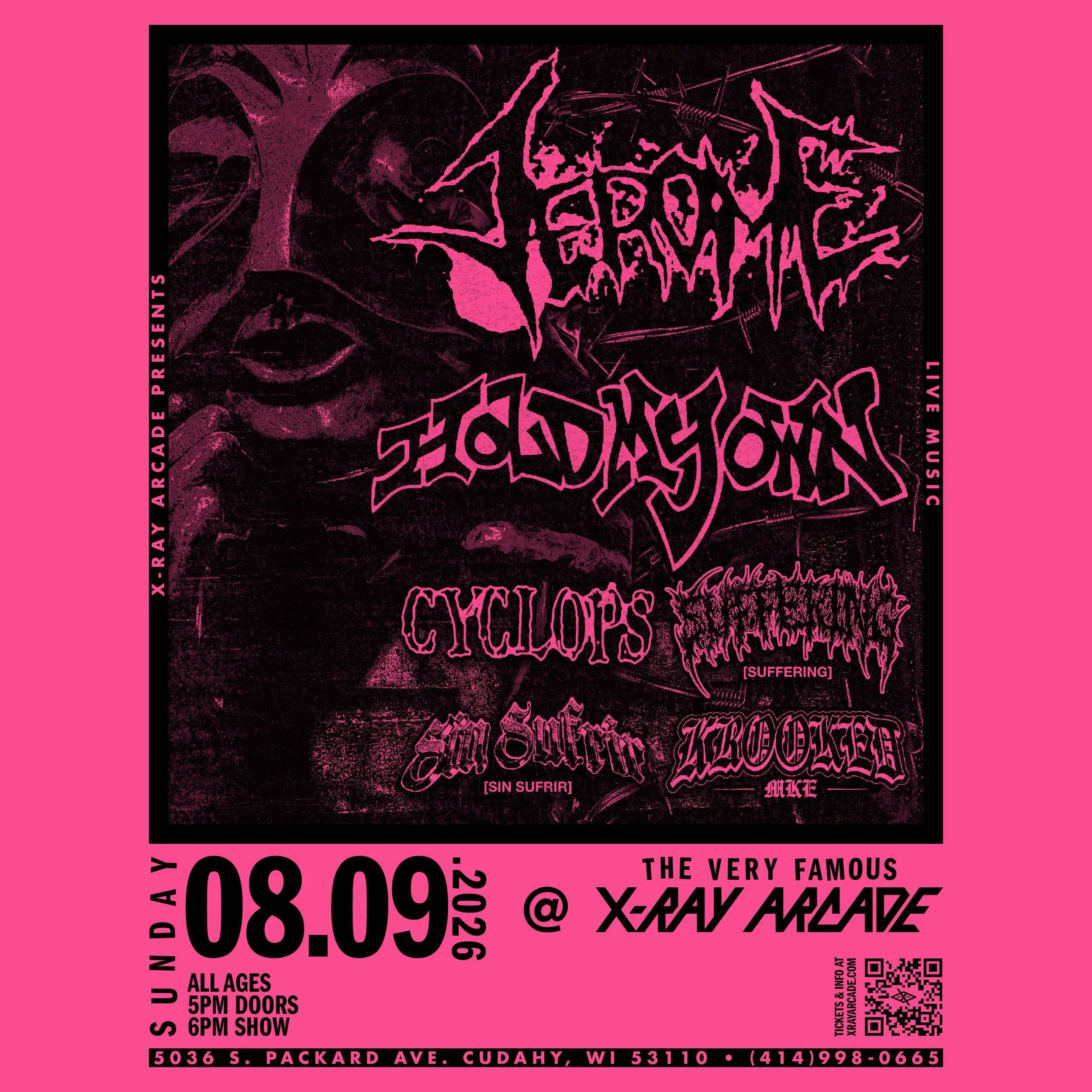 Jerome / Hold My Own / Cyclops / Suffering / Sin Sufrir / Krooked
