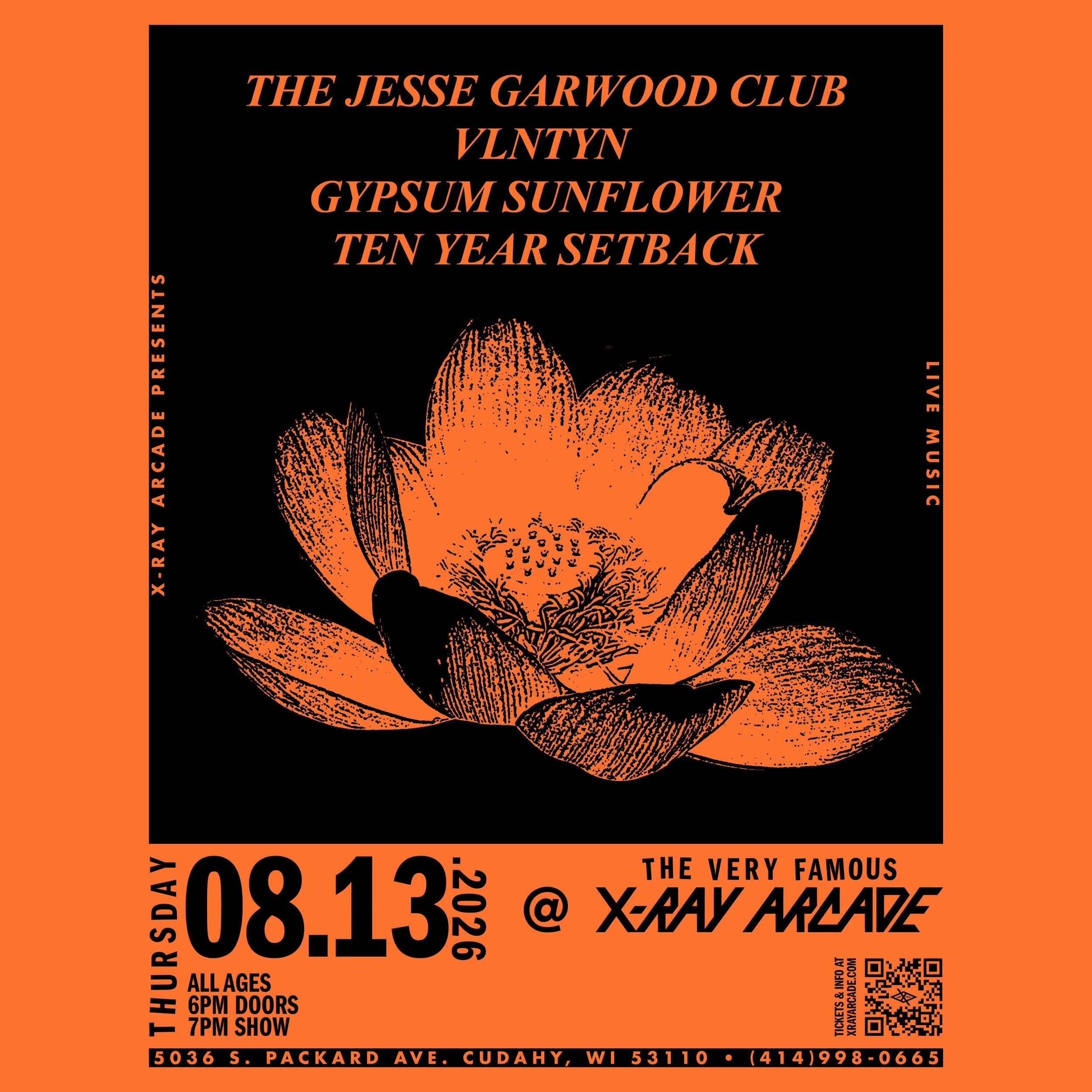 The Jesse Garwood Club / VLNTYN / GYPSUM SUNFLOWER / TEN YEAR SETBACK