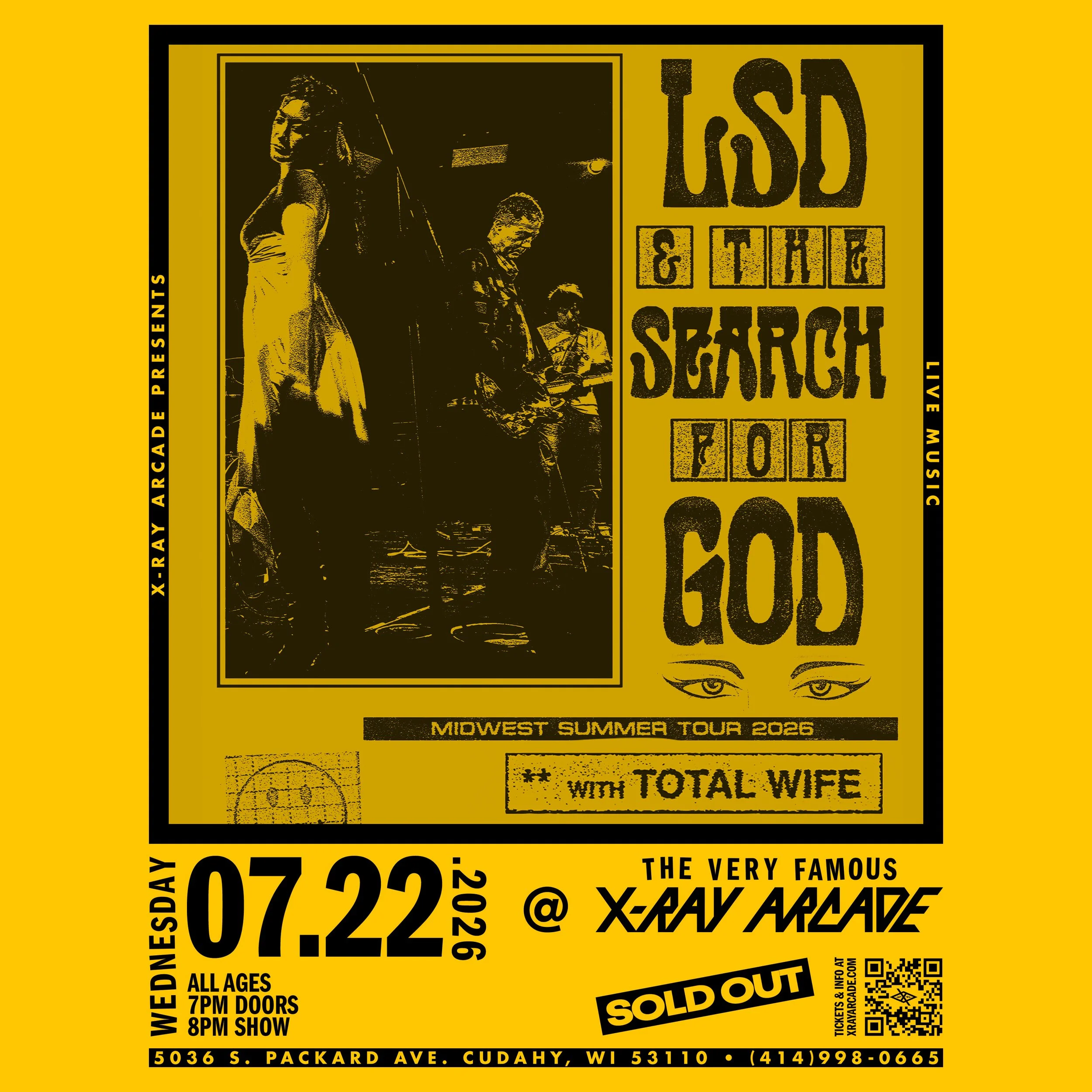 SOLD OUT! LSD And The Search for God / Total Wife