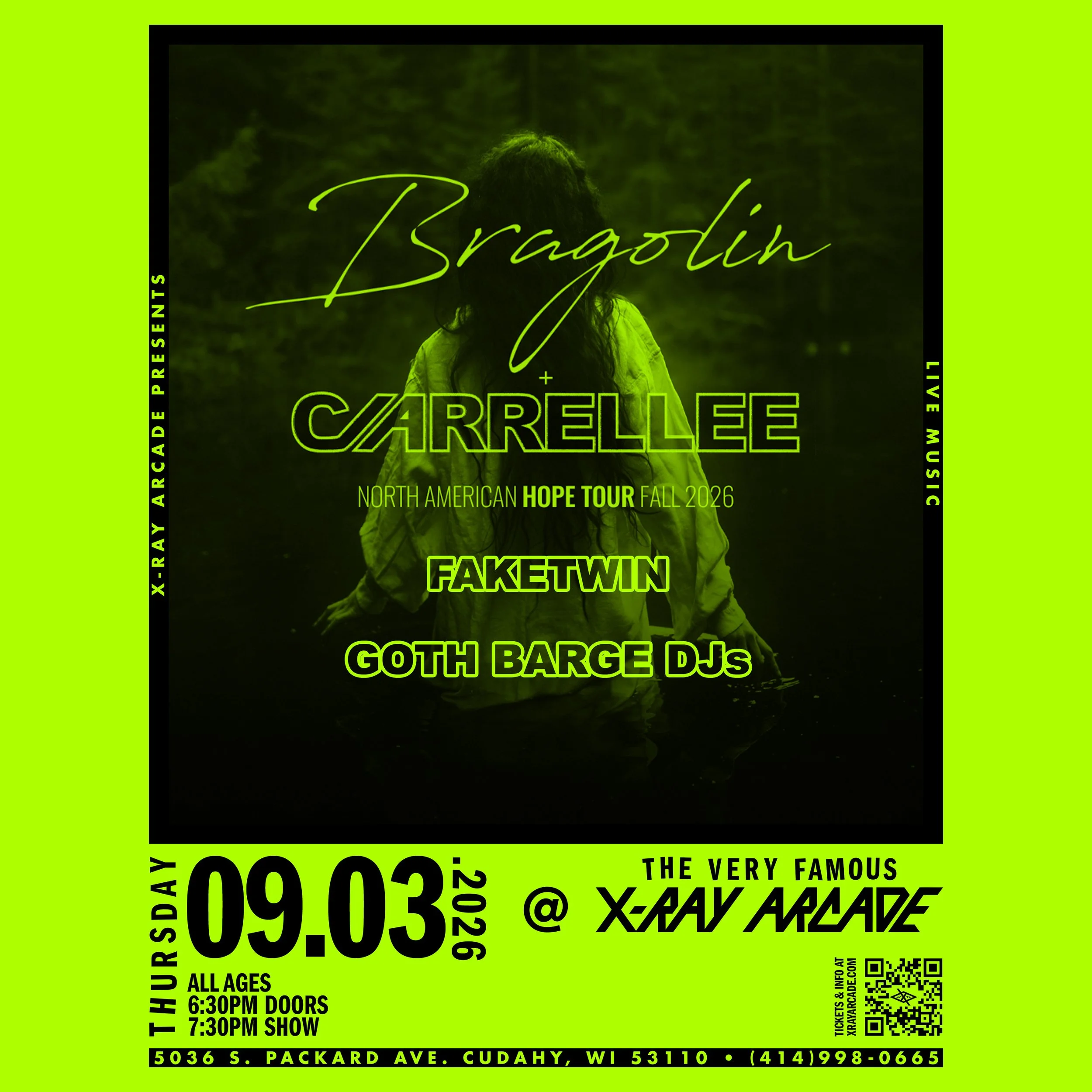 Carrellee / Bragolin / Faketwin / Goth Barge DJs