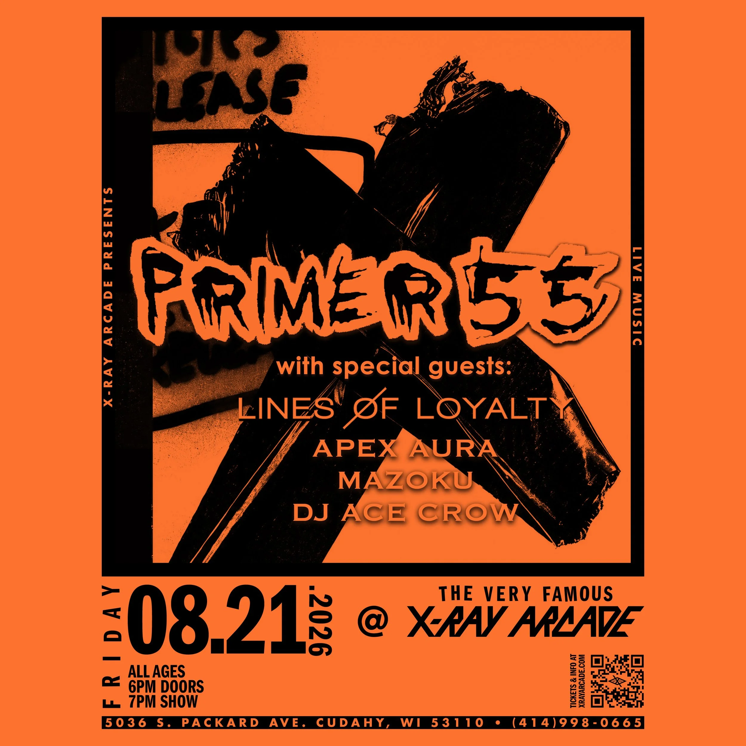 Primer 55 / Lines of Loyalty / Apex Aura / Mazoku / DJ Ace Crow