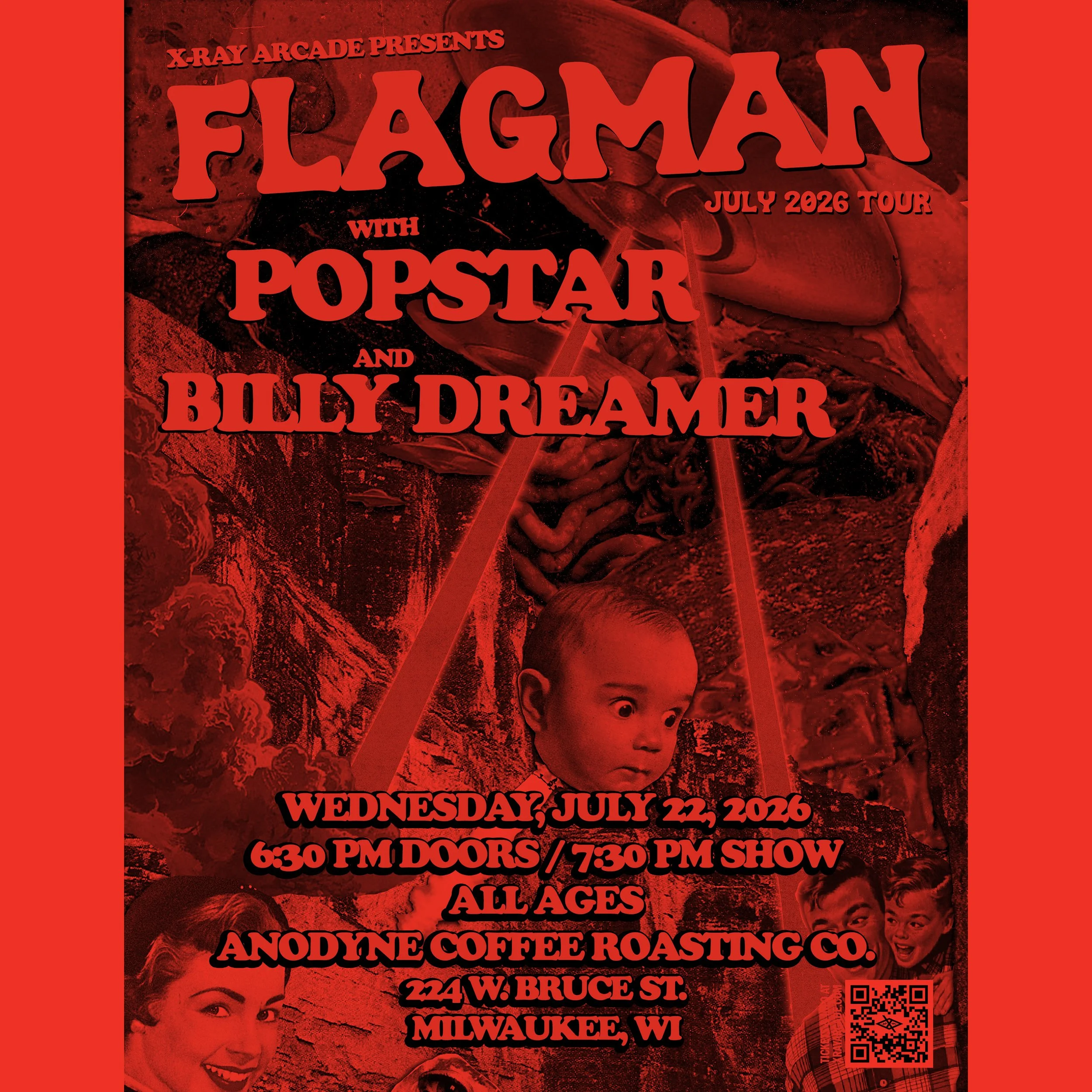 @ ANODYNE: Flagman / Popstar / Billy Dreamer