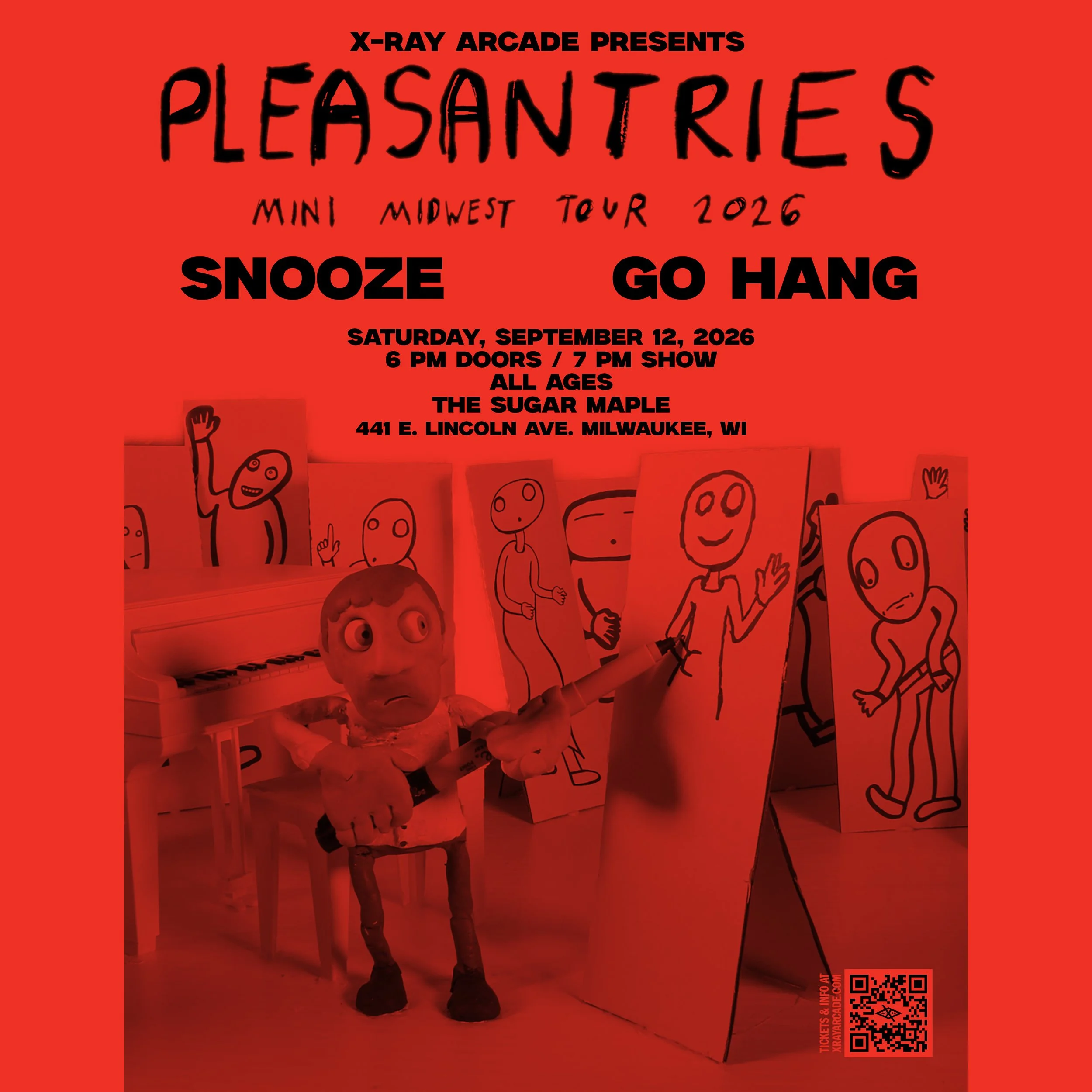 @ SUGAR MAPLE: Pleasantries / Snooze / Go Hang
