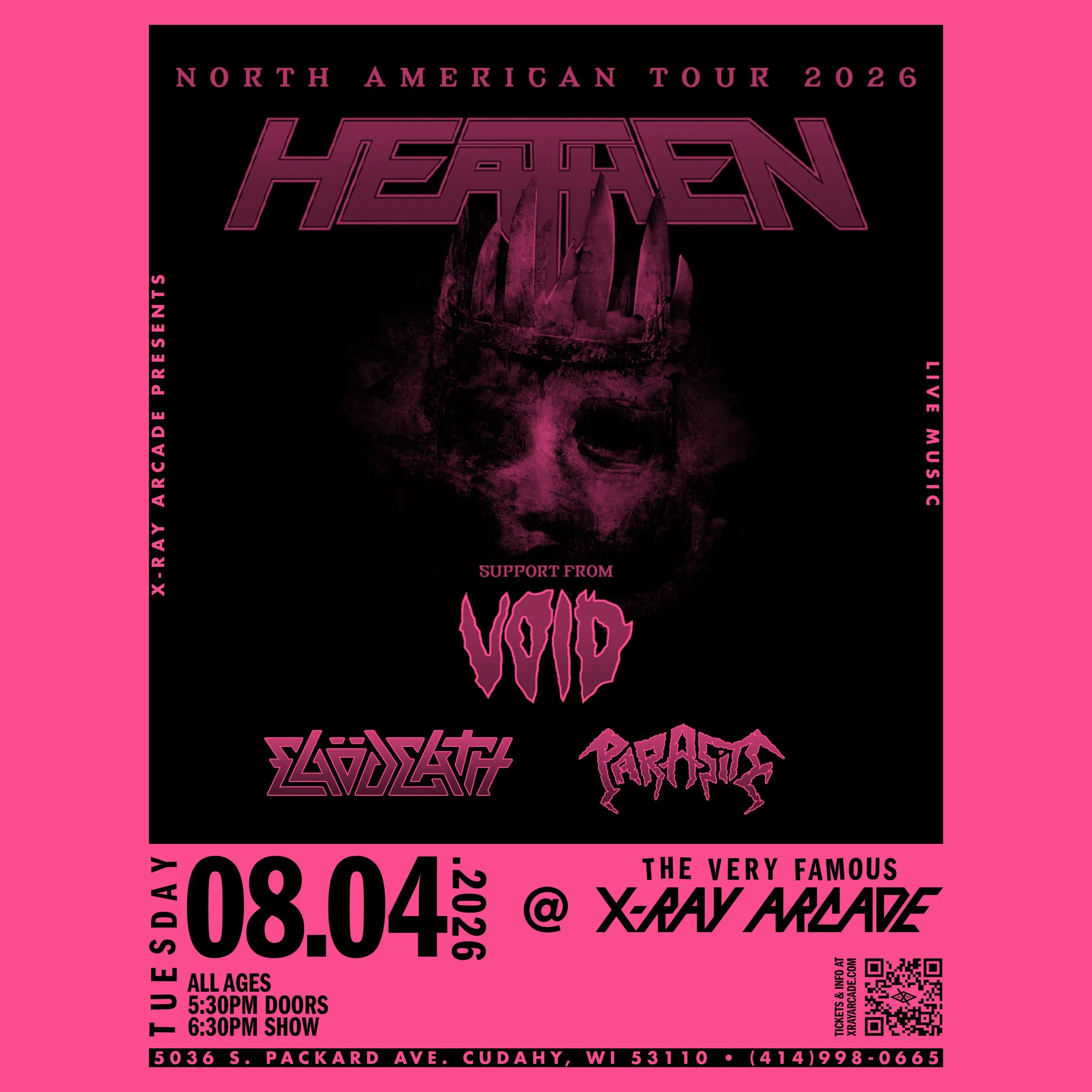 Heathen / Void / Egodeath / Parasite