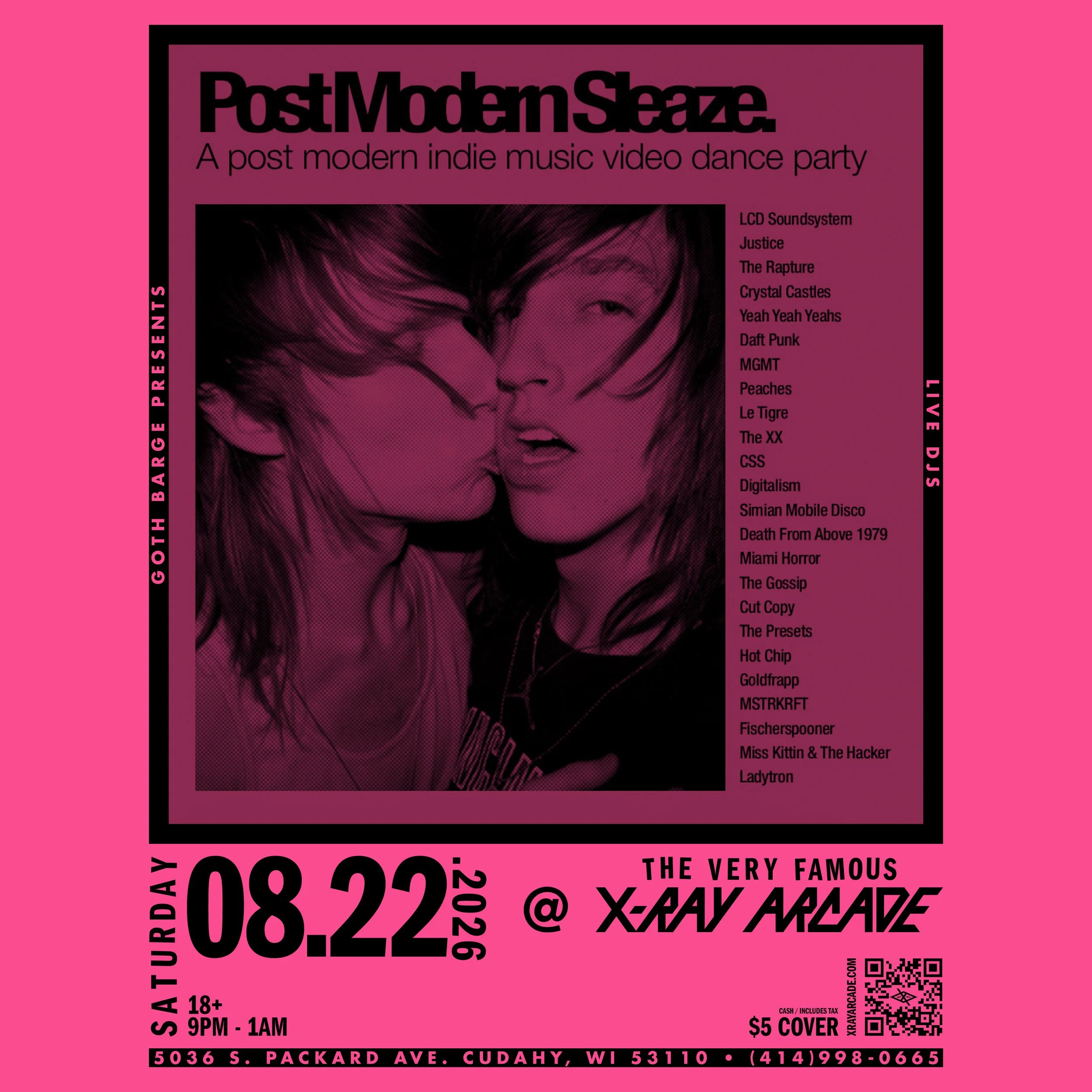Goth Barge Presents: Post Modern Sleaze