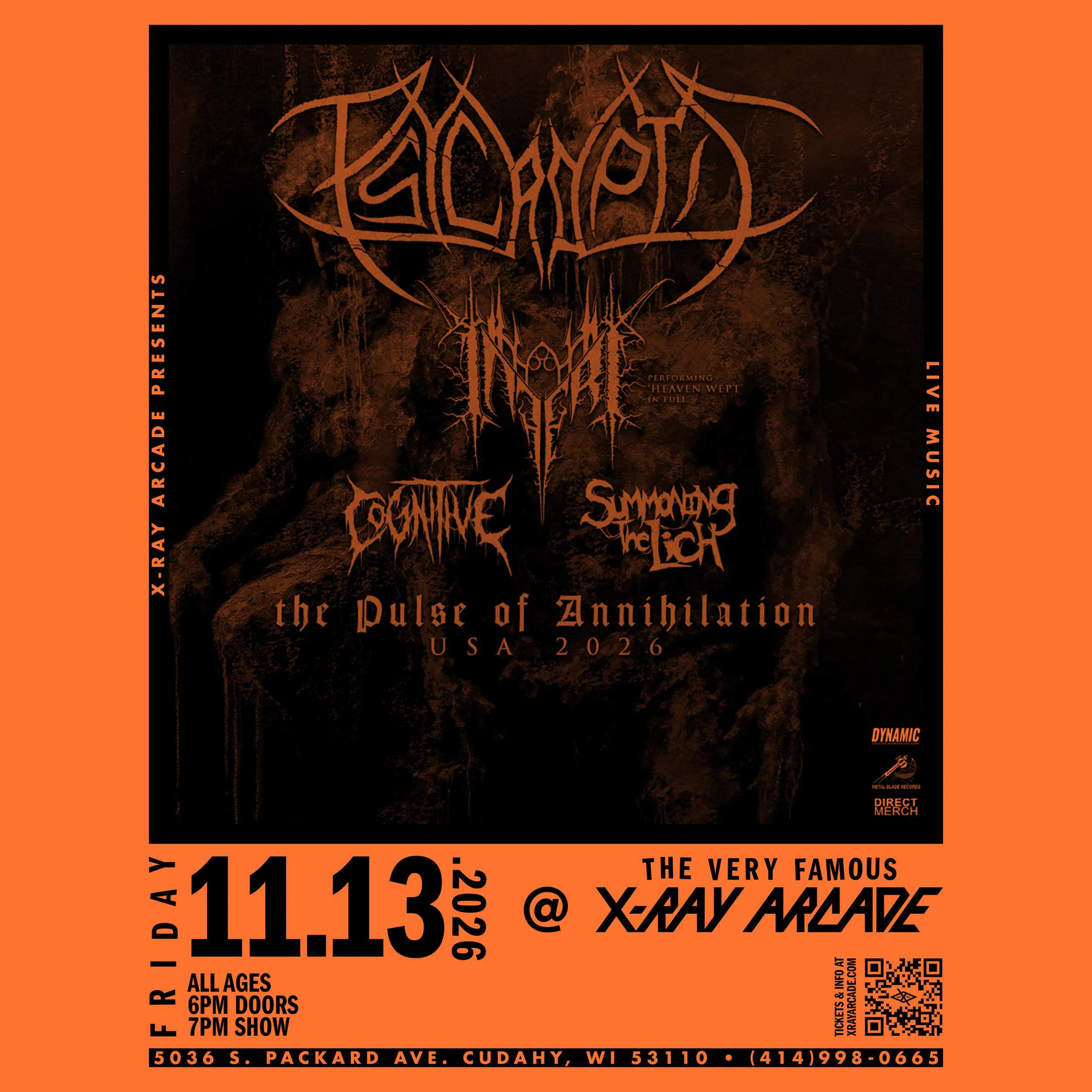 Psycroptic / Inferi / Cognitive / Summoning the Lich