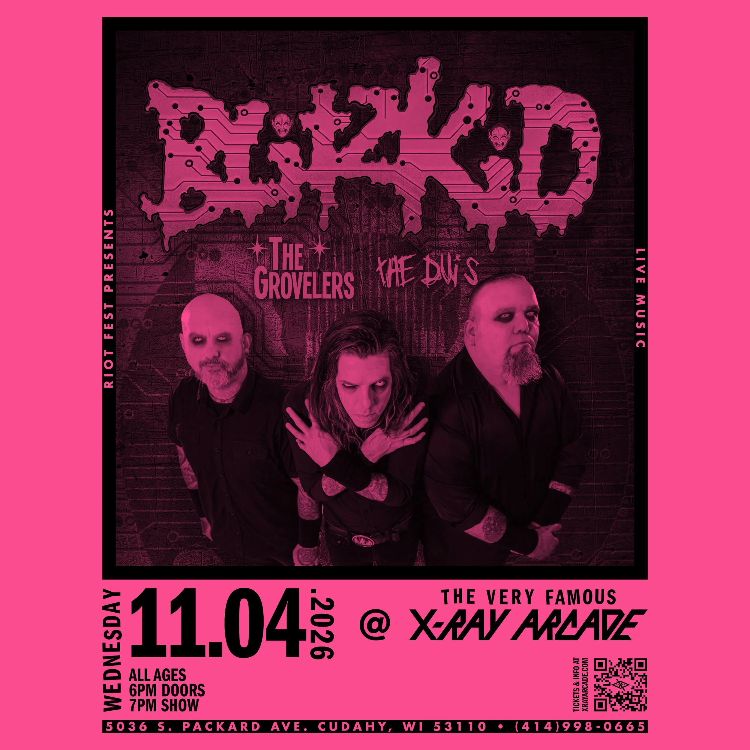 Blitzkid / The Grovelers / The DUIs