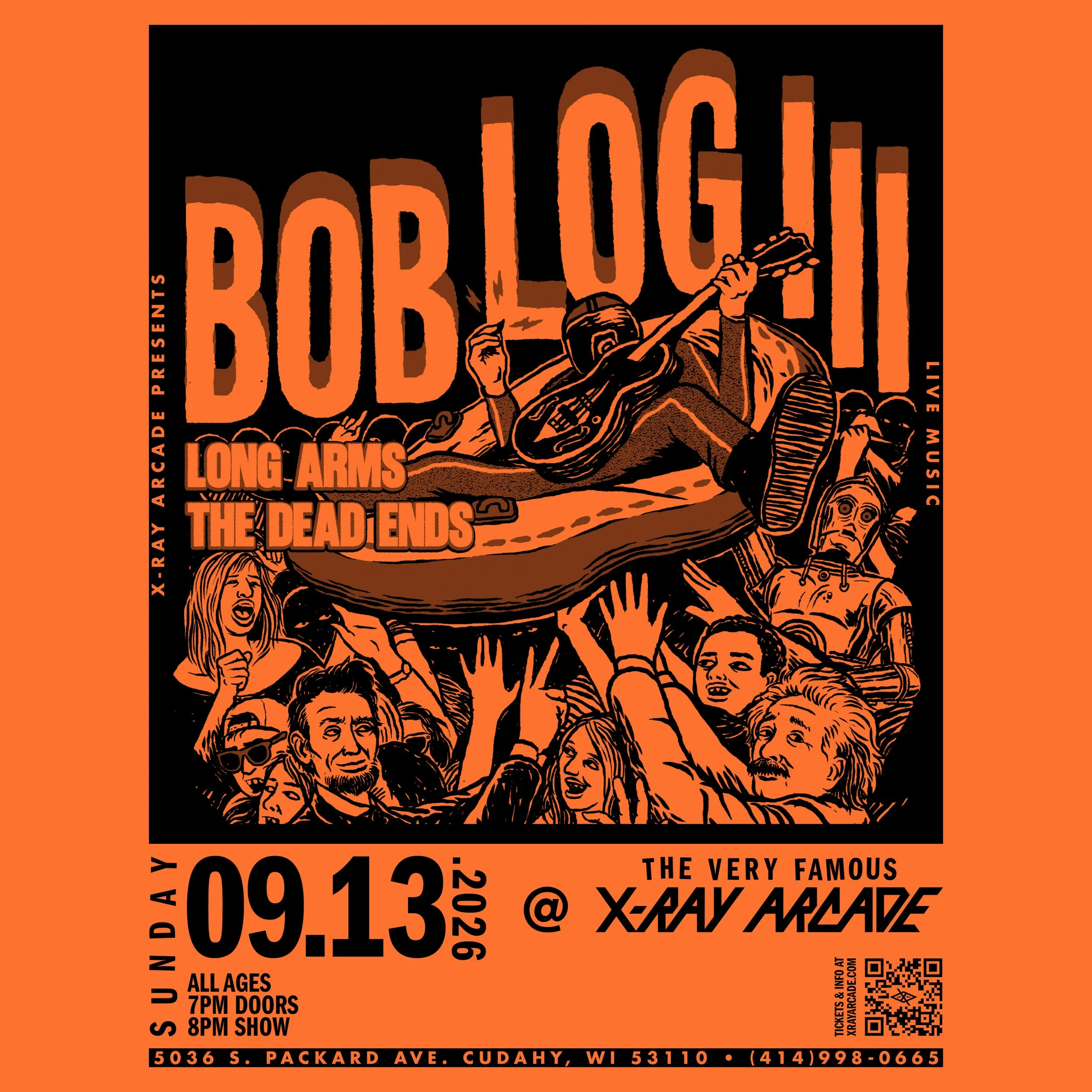 Bob Log III / Long Arms / The Dead Ends