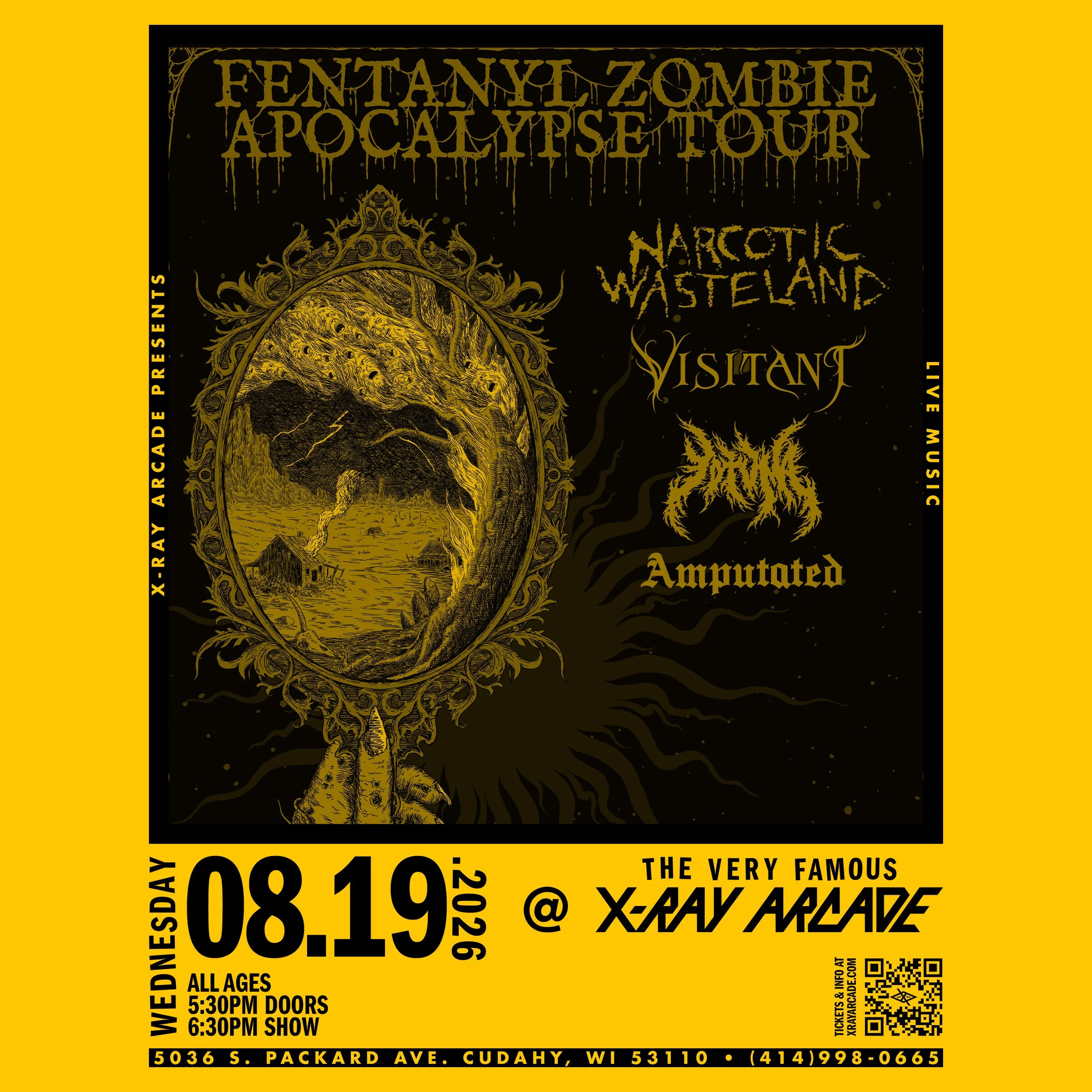 Narcotic Wasteland / Visitant / Yotuma / Amputated