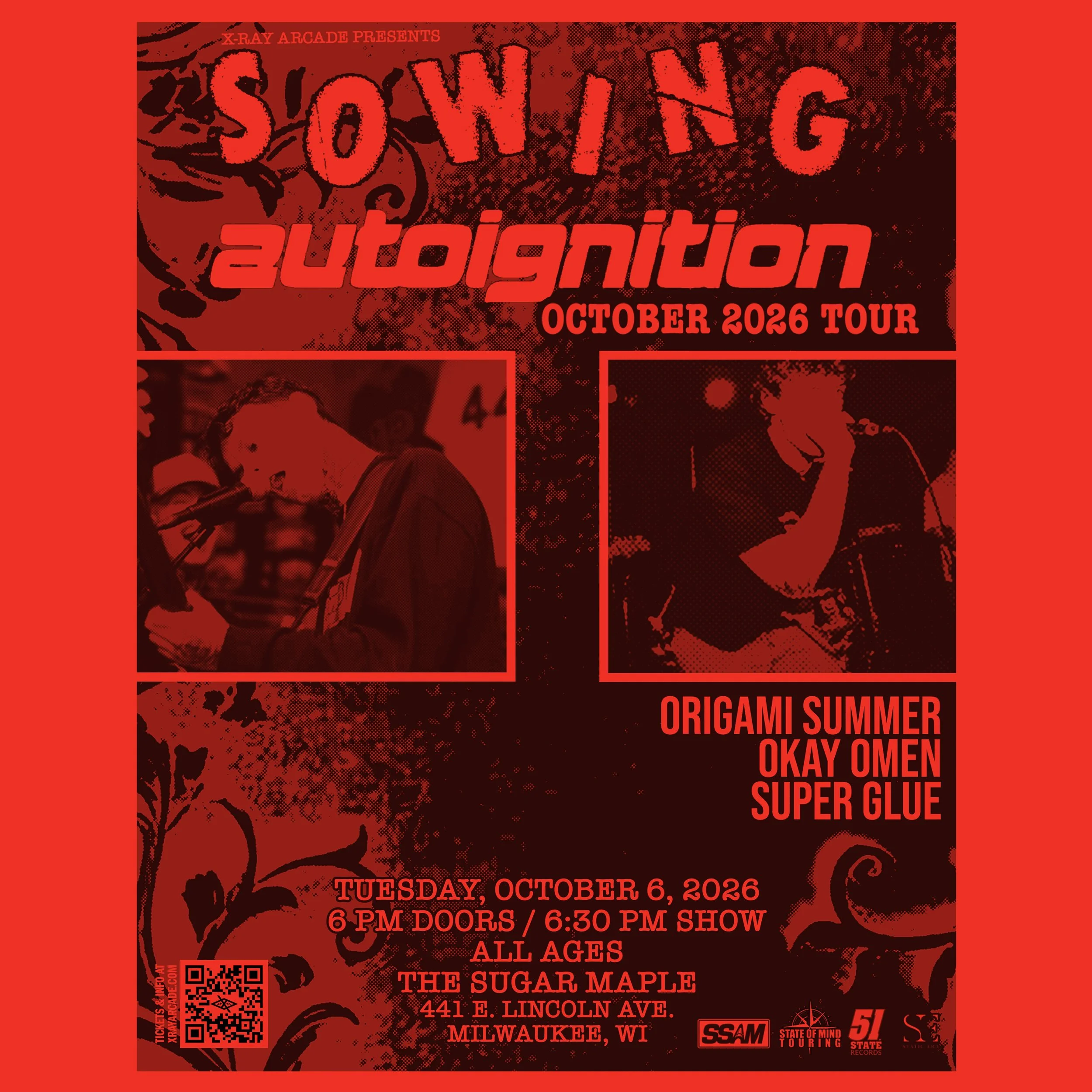 @ SUGAR MAPLE: Sowing / Autoignition / Origami Summer / Okay Omen / Superglue