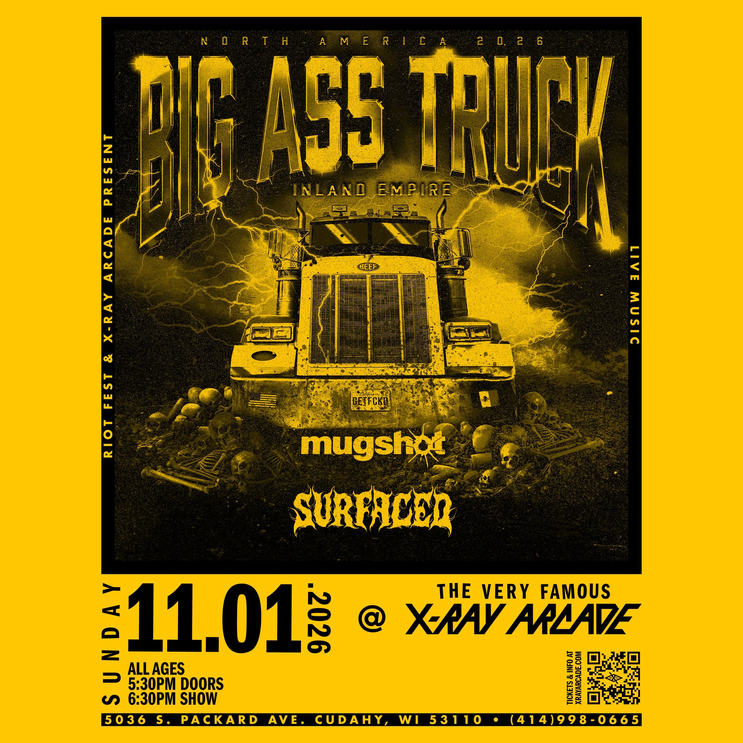 Big Ass Truck I.E. / Mugshot / Surfaced