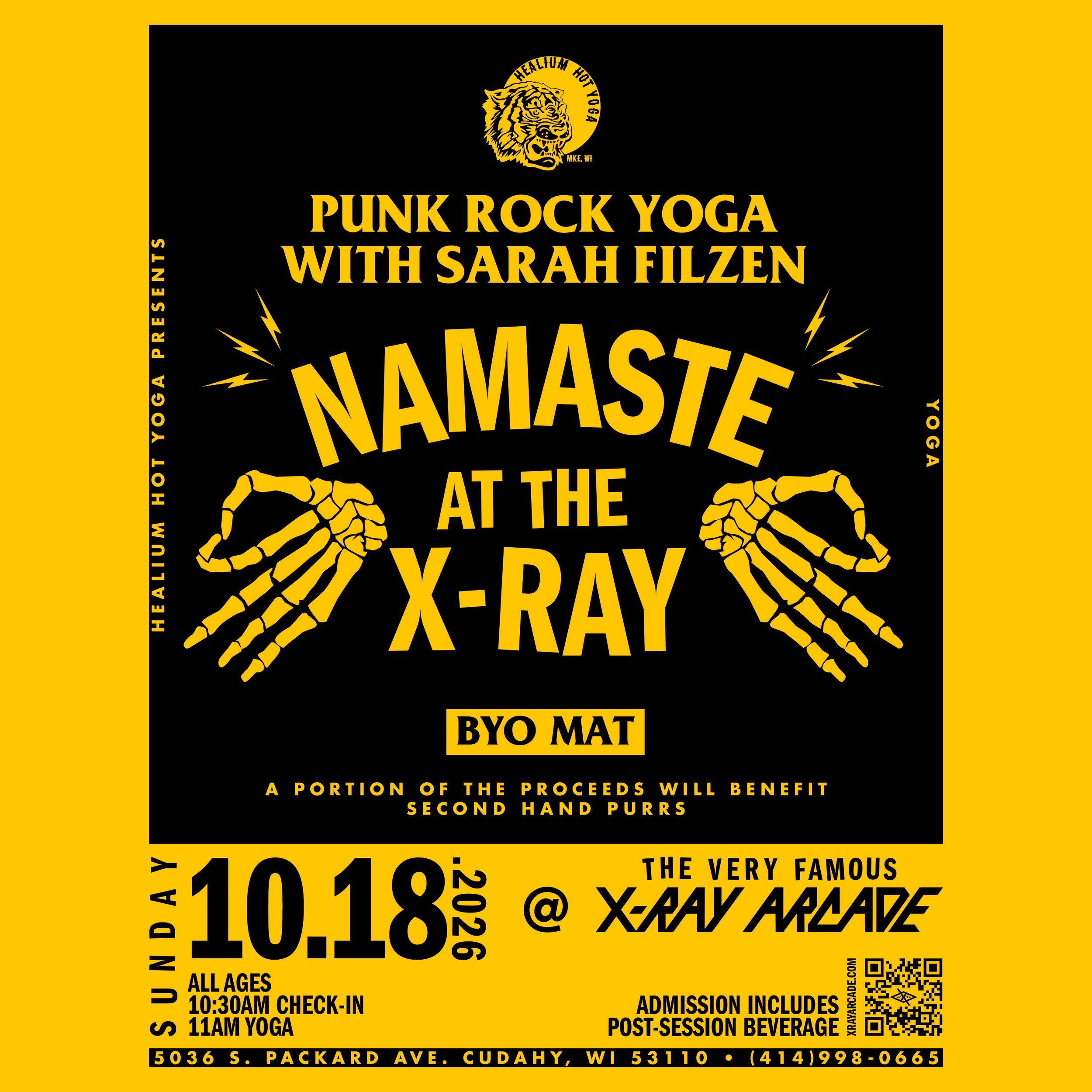 Namaste at the X-Ray: Punk Rock Yoga