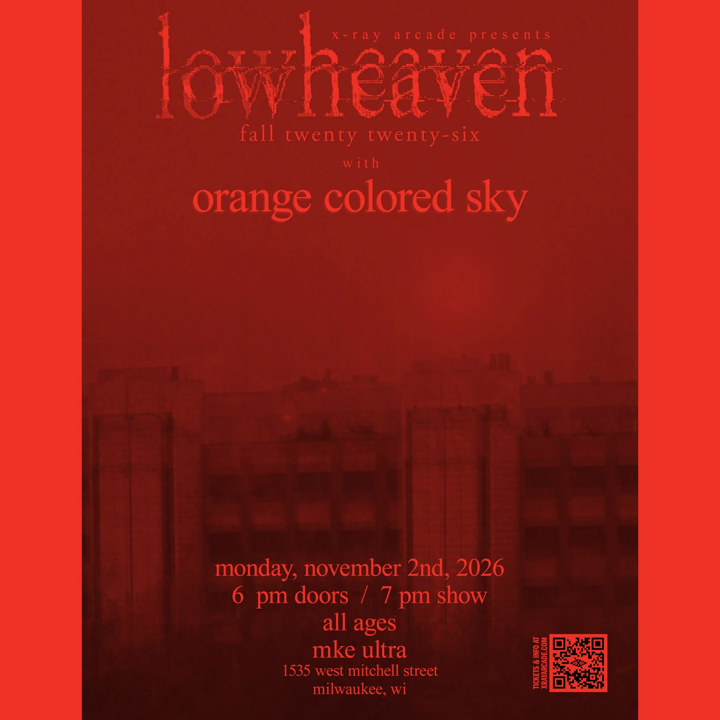 @ MKE ULTRA: Lowheaven / Orange Colored Sky / Laurent