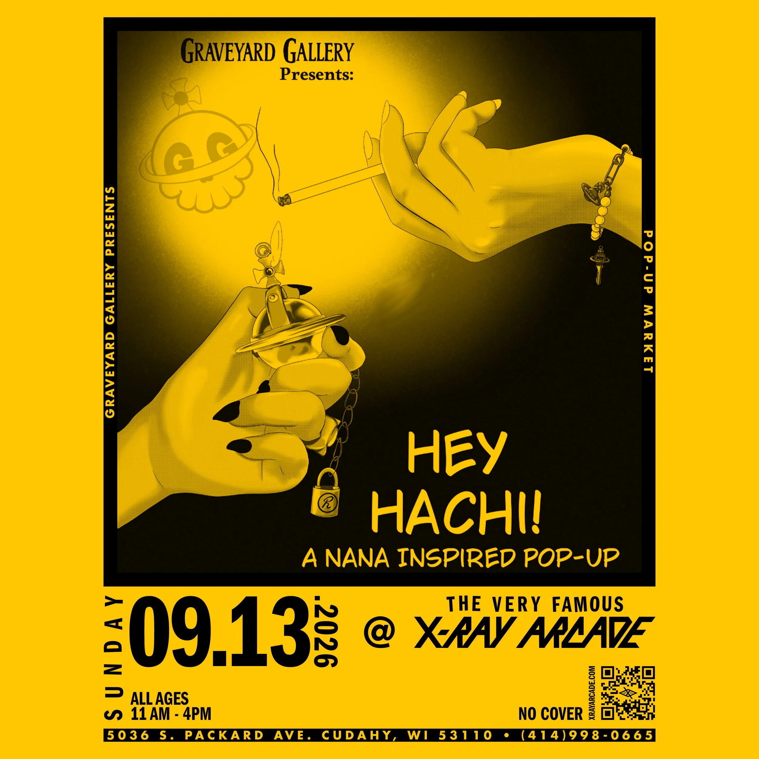 HEY HACHI! A NANA INSPIRED POP-UP MARKET