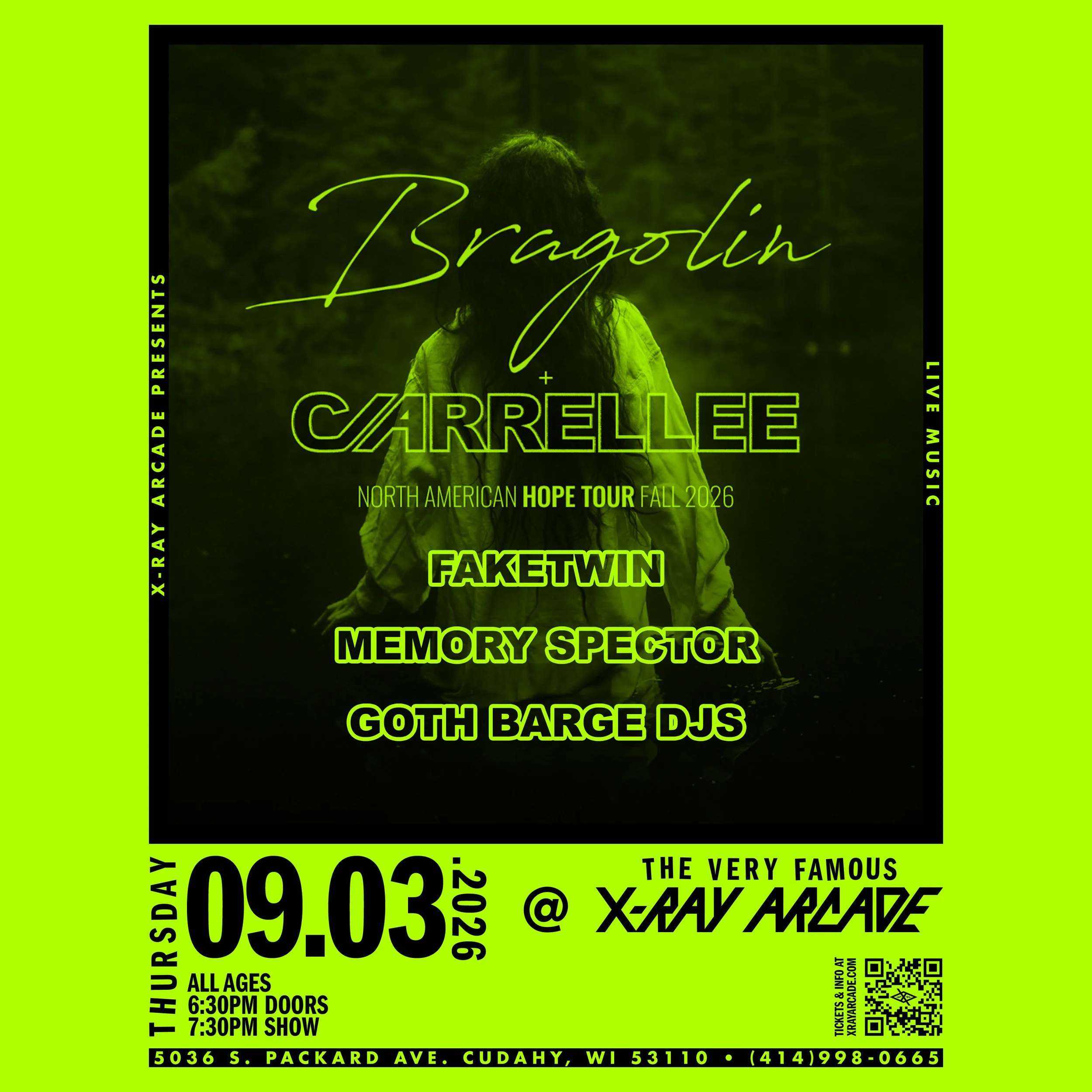 Carrellee / Bragolin / Faketwin / Memory Spector / Goth Barge DJs