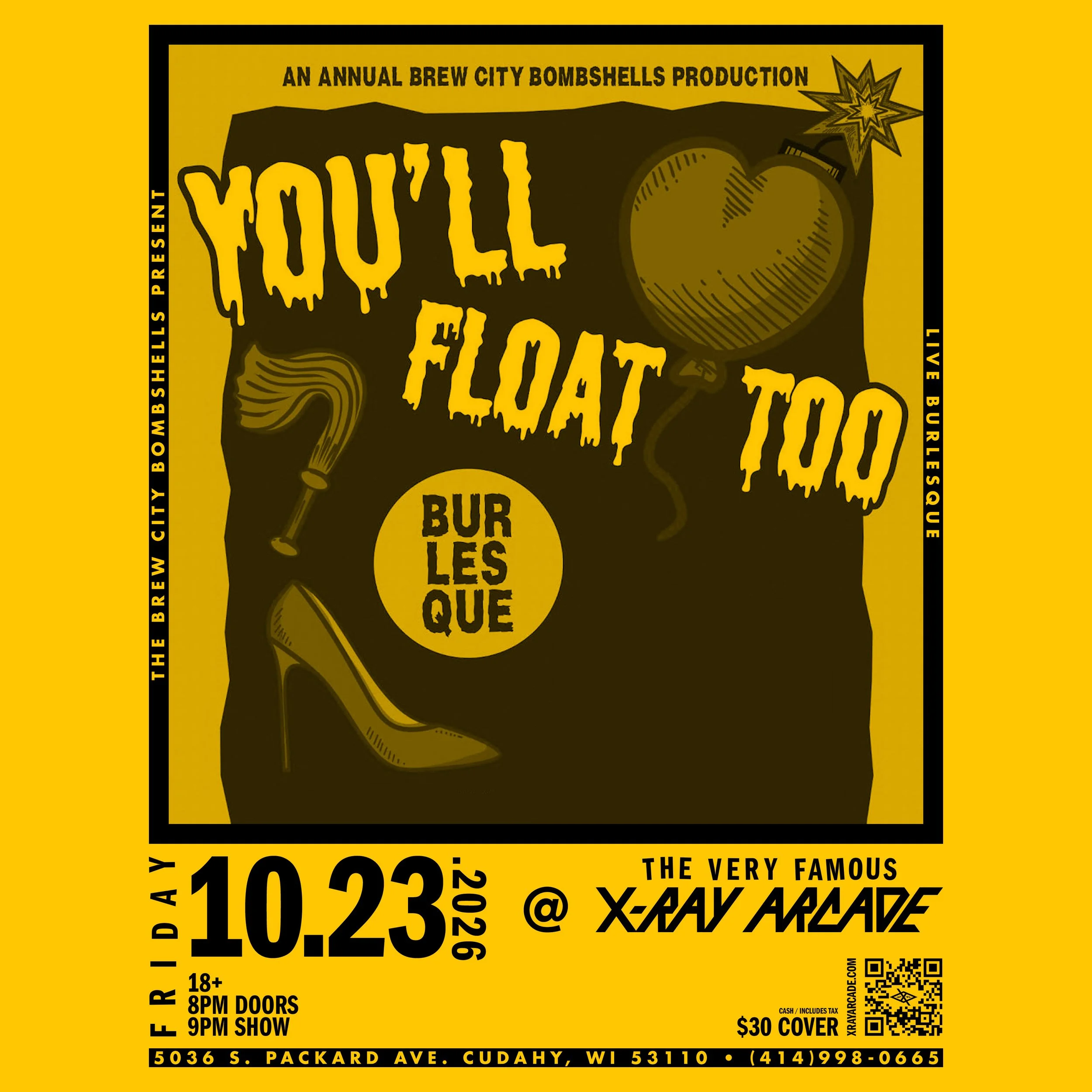 YOU'LL FLOAT TOO! FEARS &amp; PHOBIA