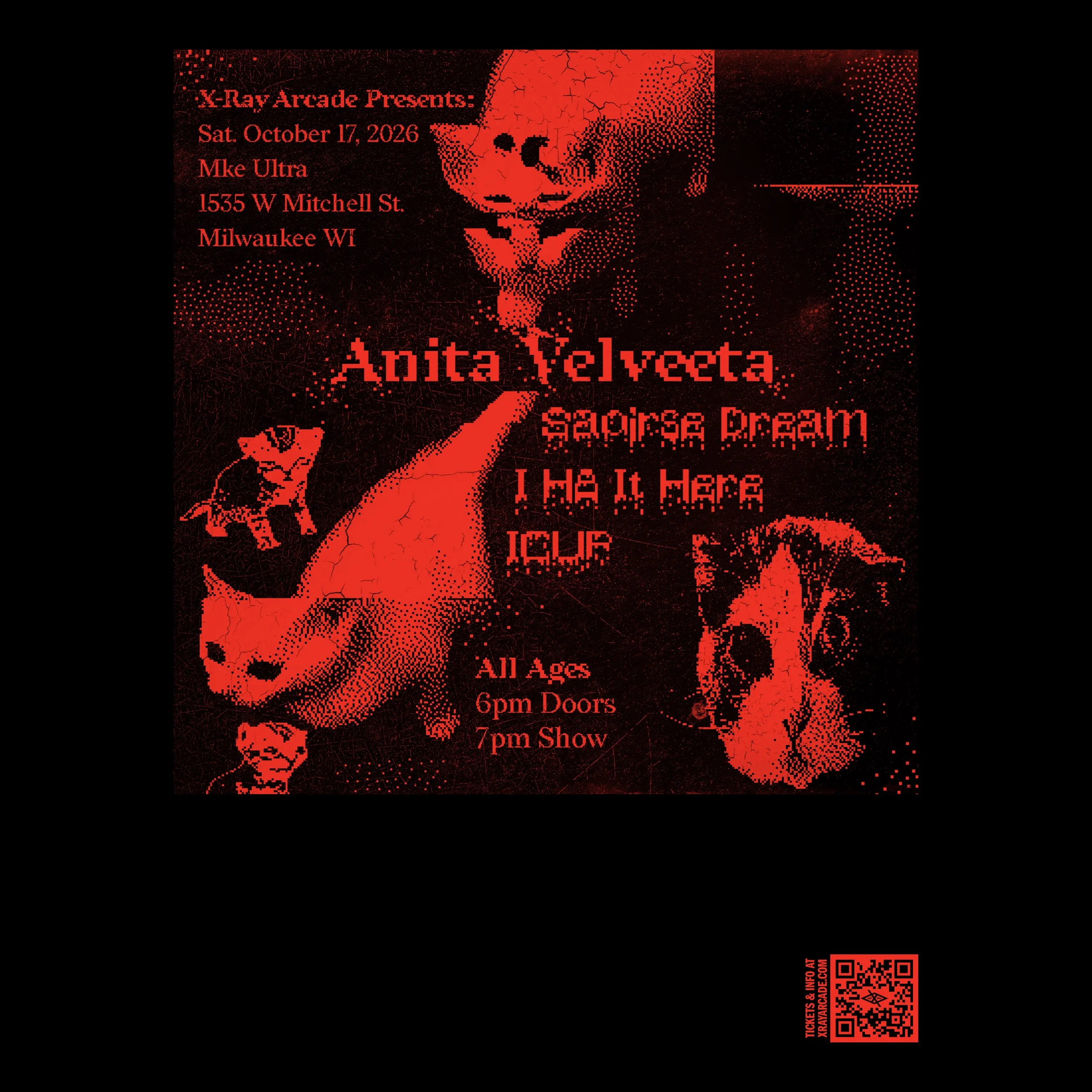 @ MKE Ultra: Anita Velveeta / Saoirse Dream / I H8 it Here / ICUP
