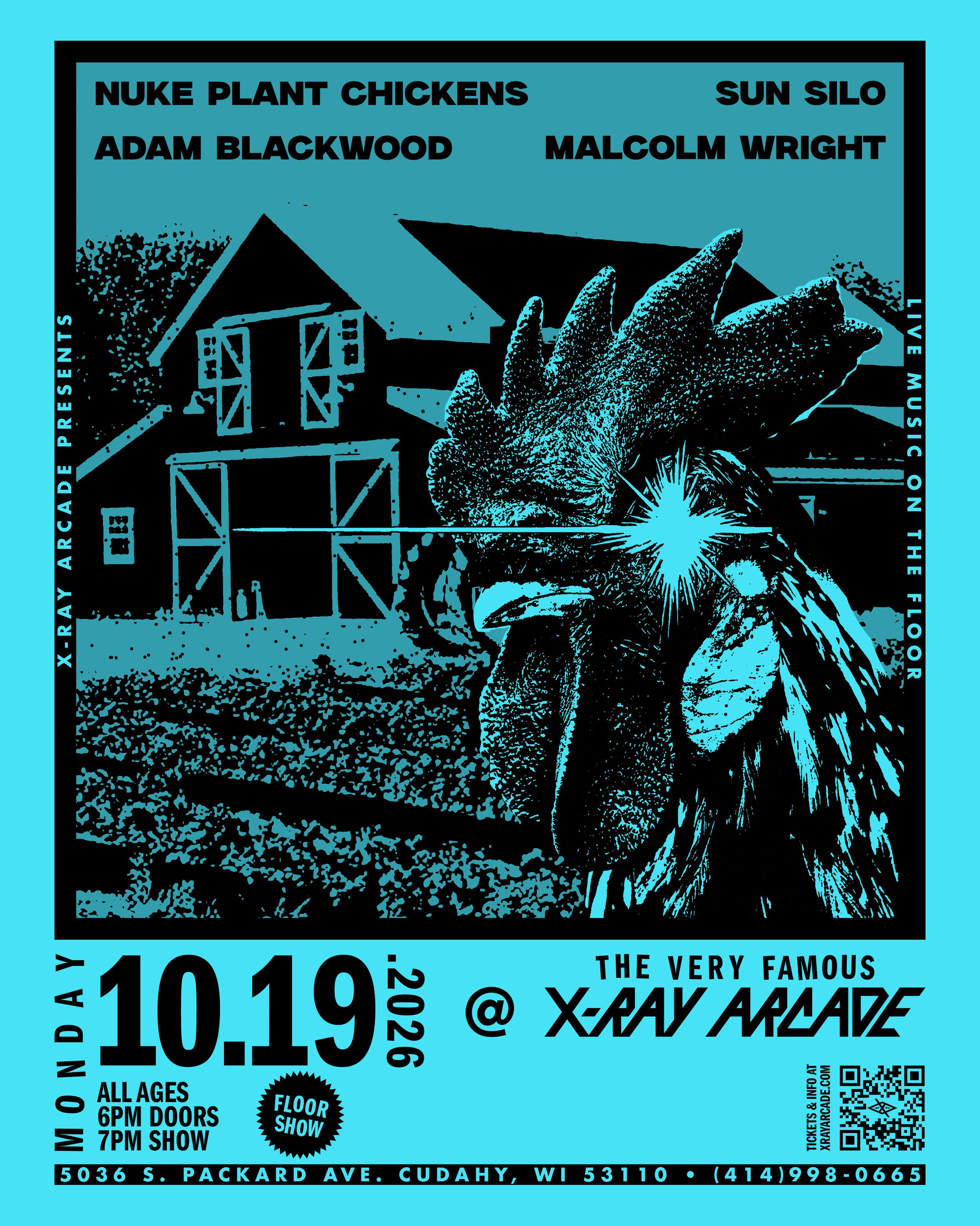 Nuke Plant Chickens / Sun Silo / Adam Blackwood / Malcolm Wright