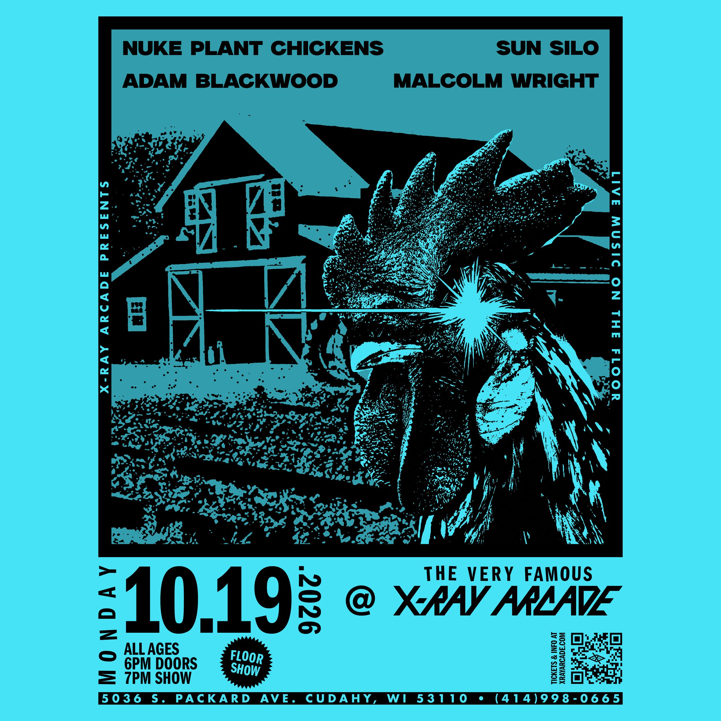 Nuke Plant Chickens / Sun Silo / Adam Blackwood / Malcolm Wright