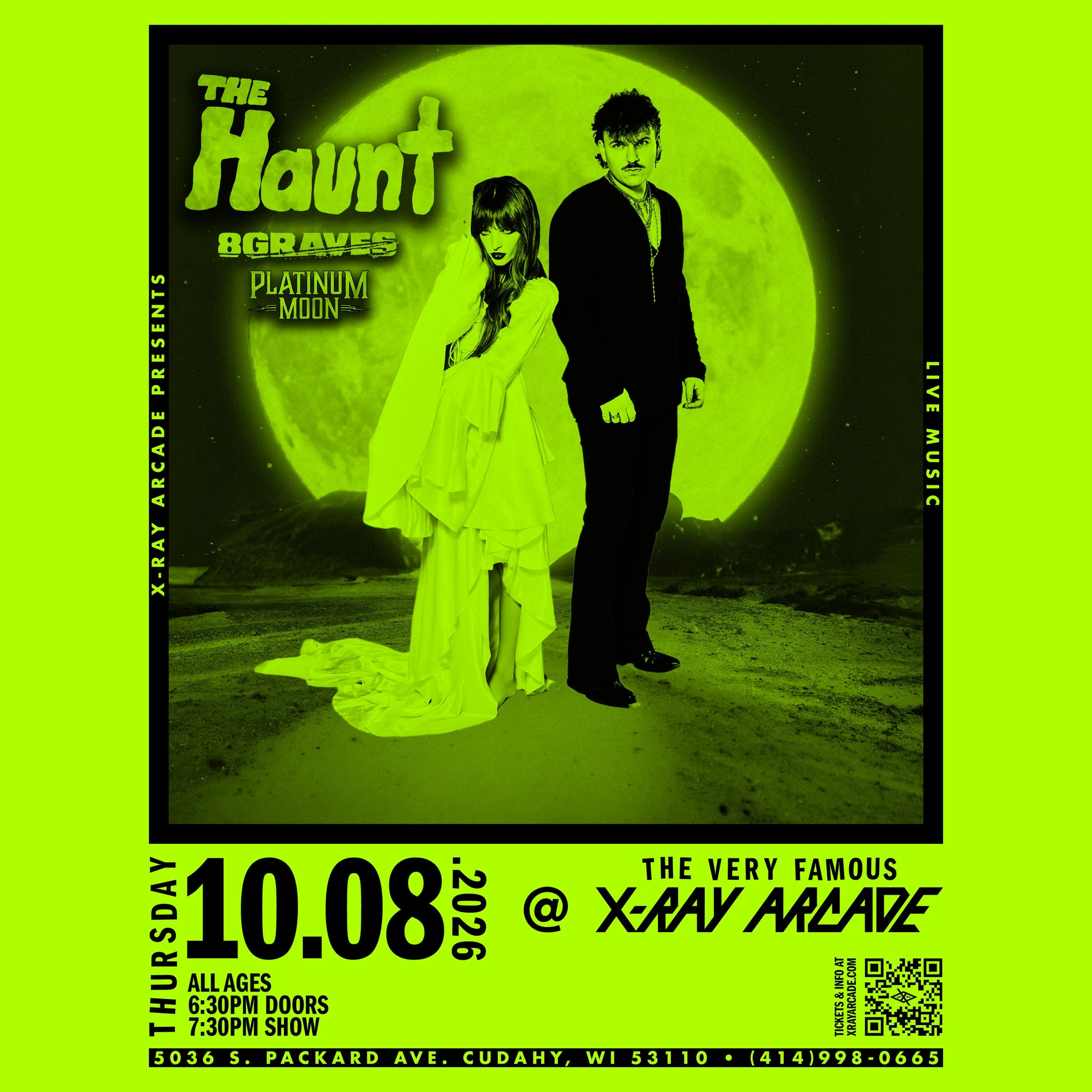 The Haunt / 8graves / Platinum Moon