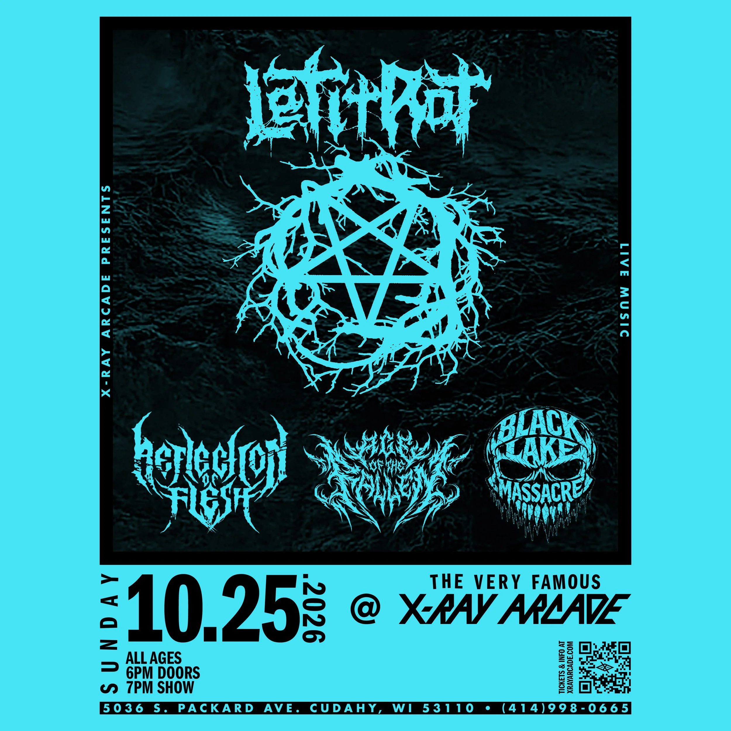 Let It Rot / Reflection Of Flesh / Age Of The Fallen / Black Lake Massacre