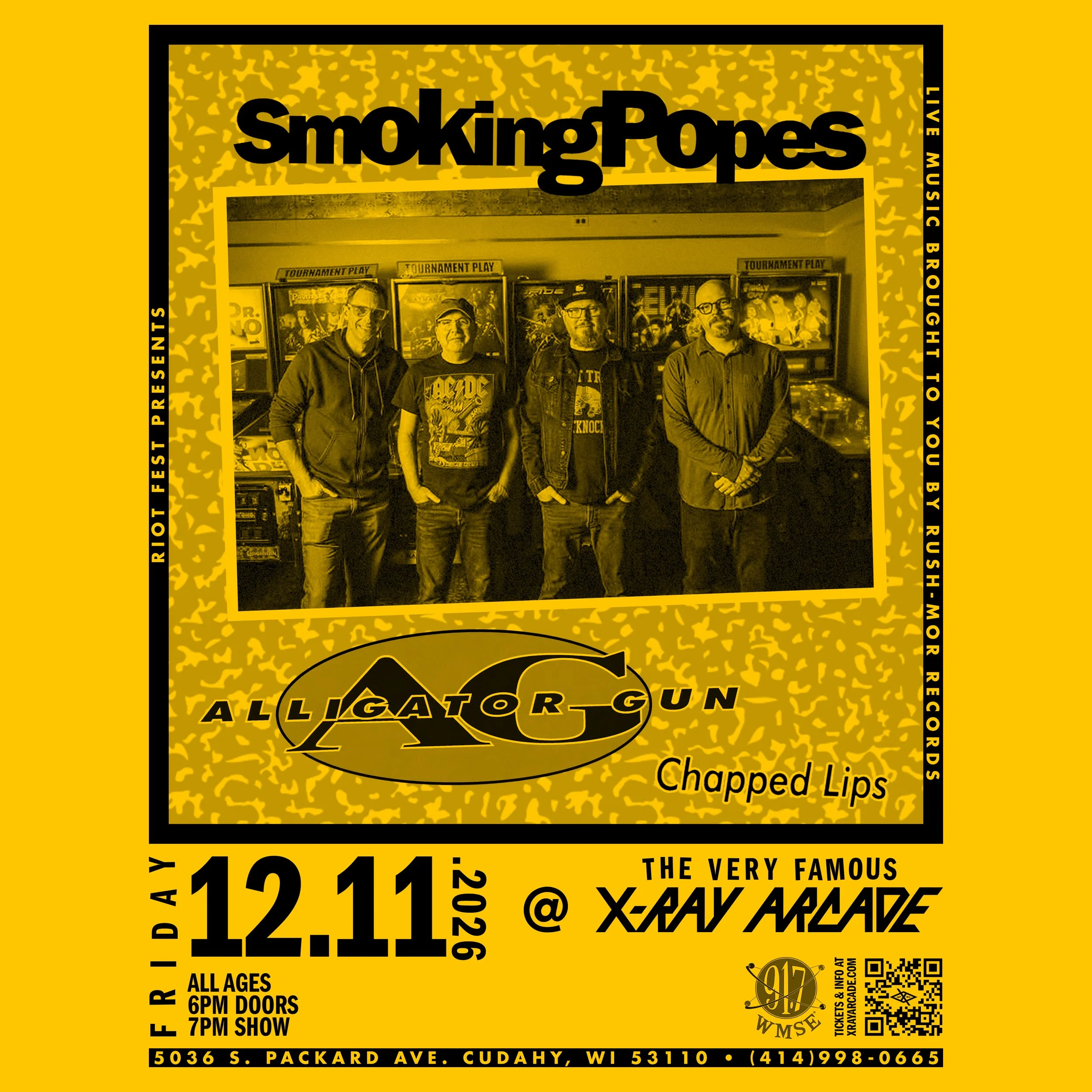Smoking Popes / Alligator Gun / Chapped Lips