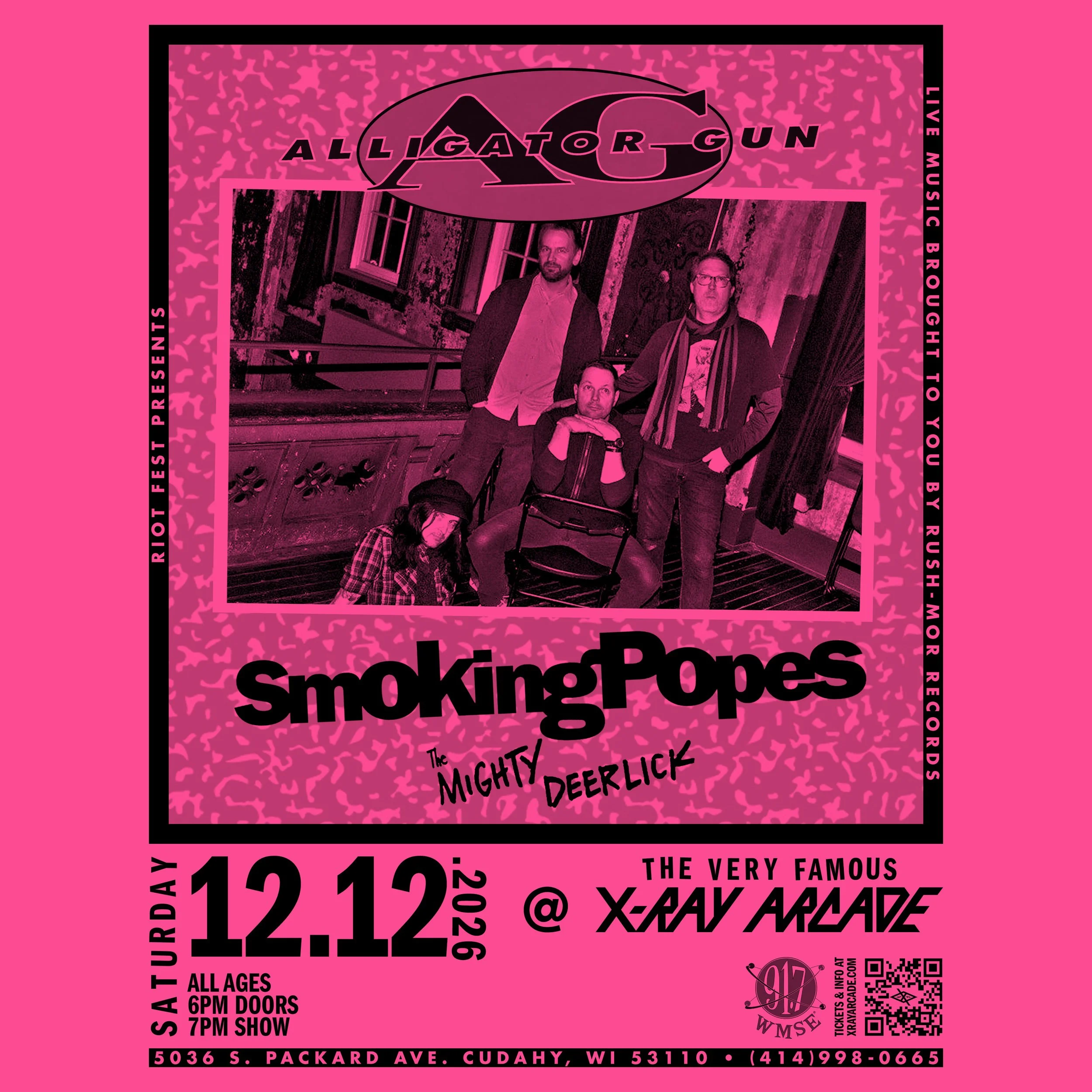 Alligator Gun / Smoking Popes / The Mighty Deerlick