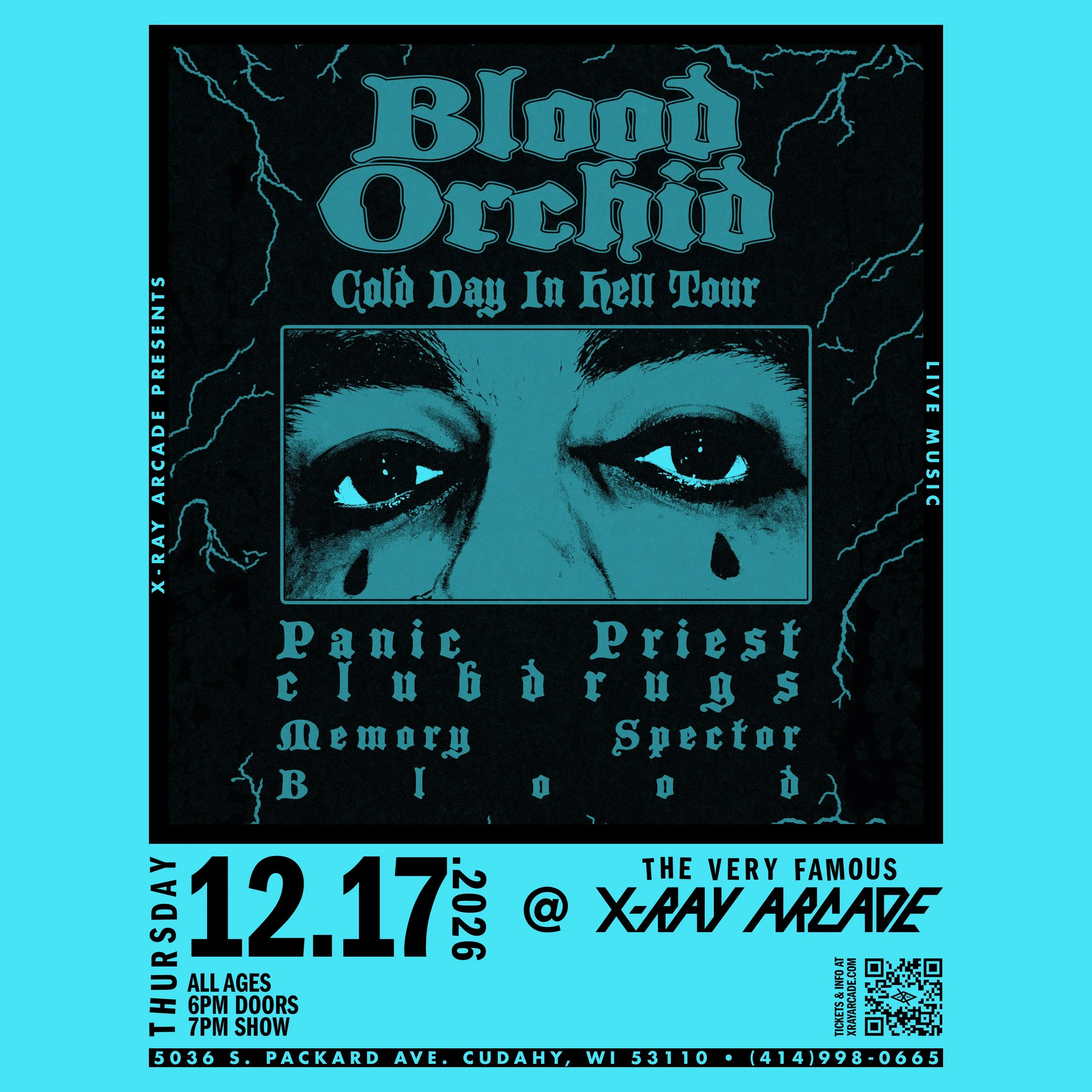 Blood Orchid / Panic Priest / Club Drugs / Blood / Memory Spector