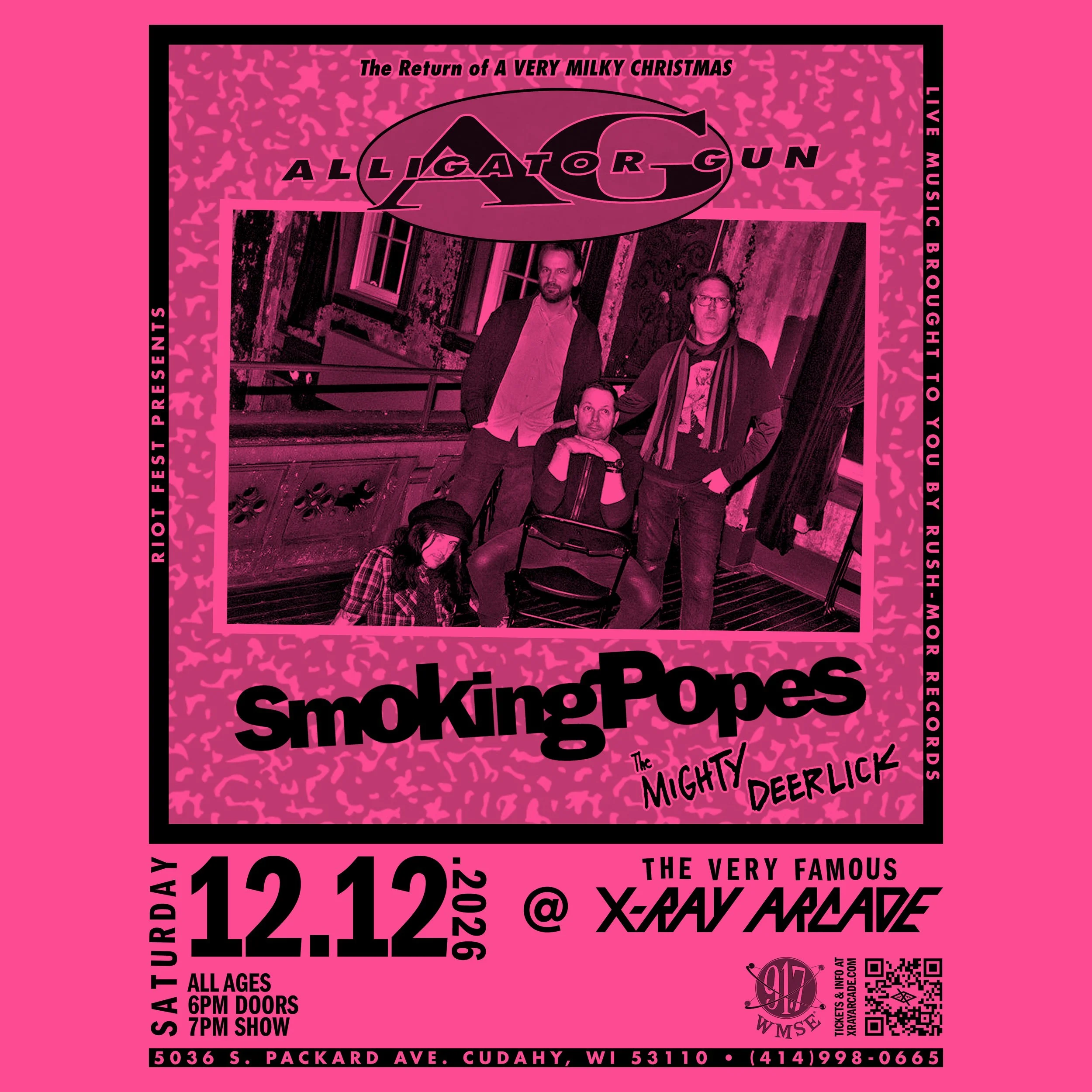 Alligator Gun / Smoking Popes / The Mighty Deerlick