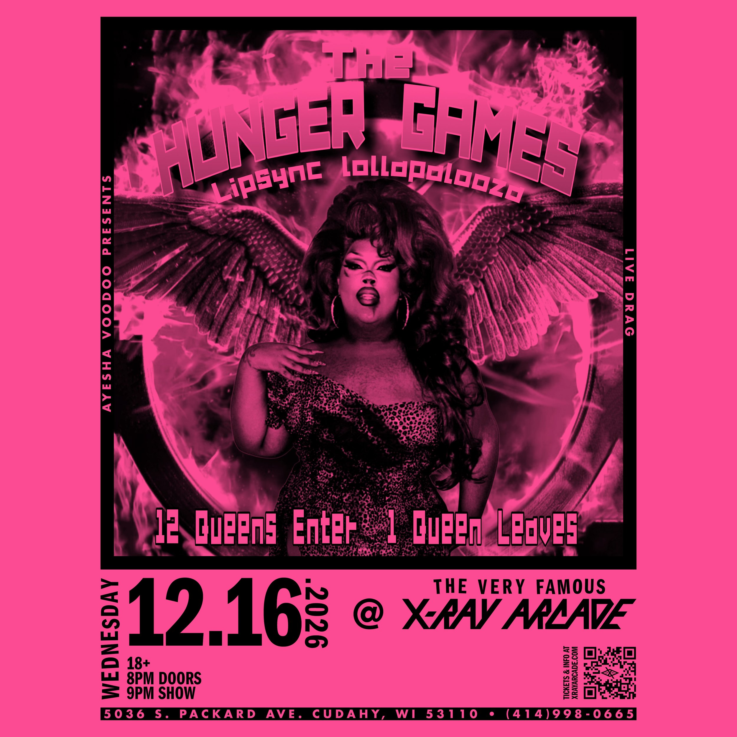 Ayesha Voodoo Presents: The Hunger Games - Lip Sync Lollapalooza