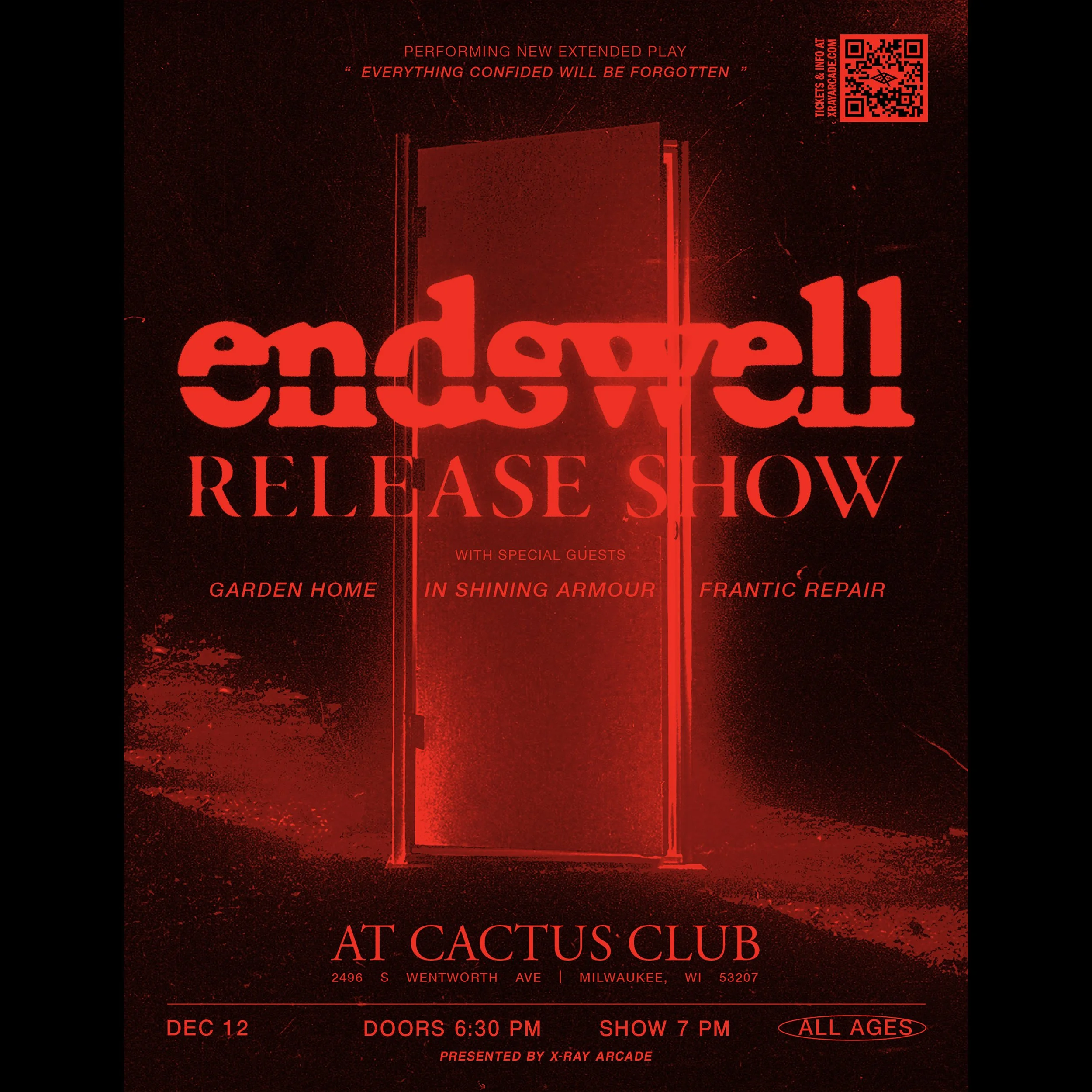 @ CACTUS CLUB: Endswell / Garden Home / In Shining Armour / Frantic Repair