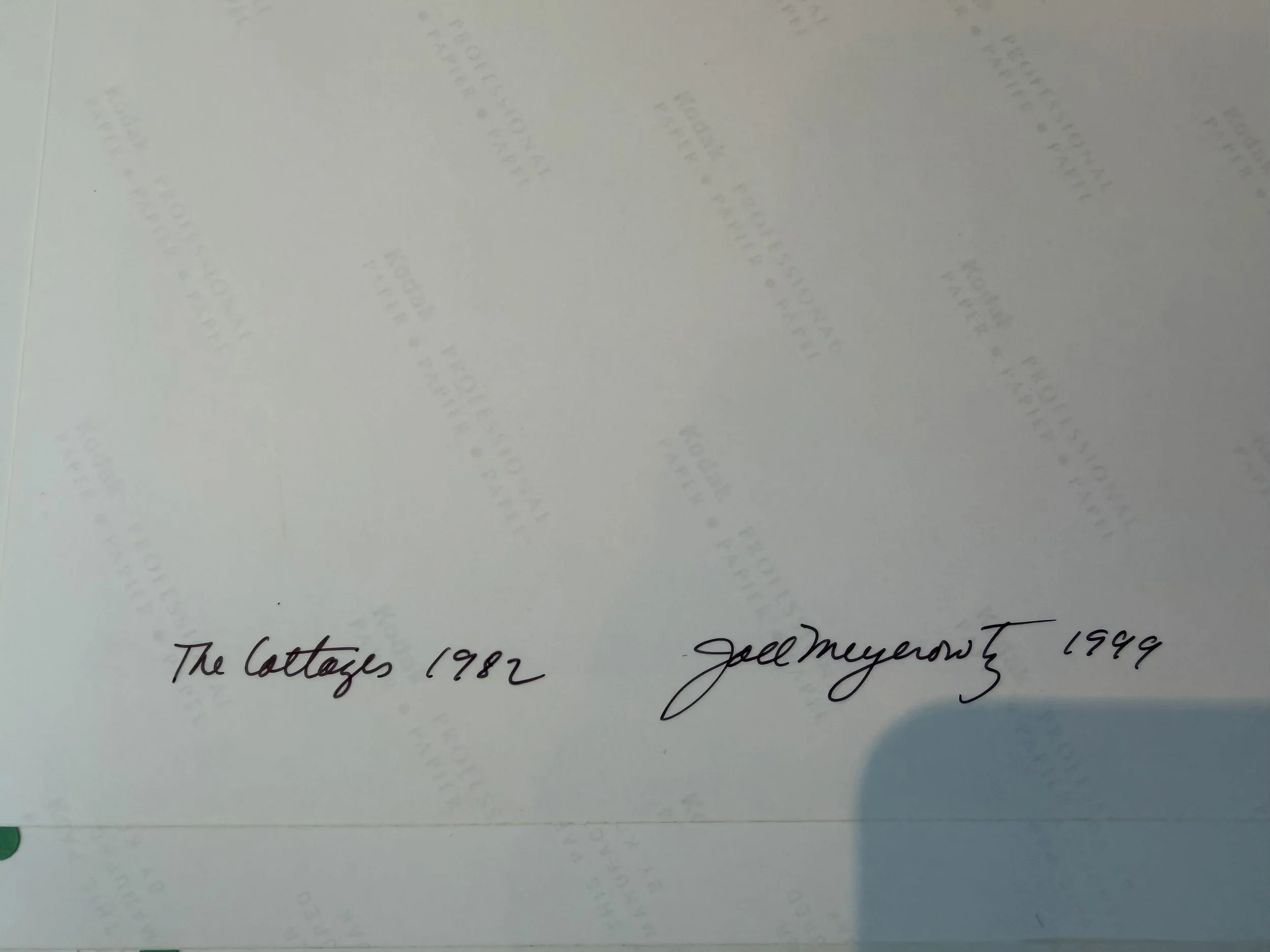 Cottages - Signature info