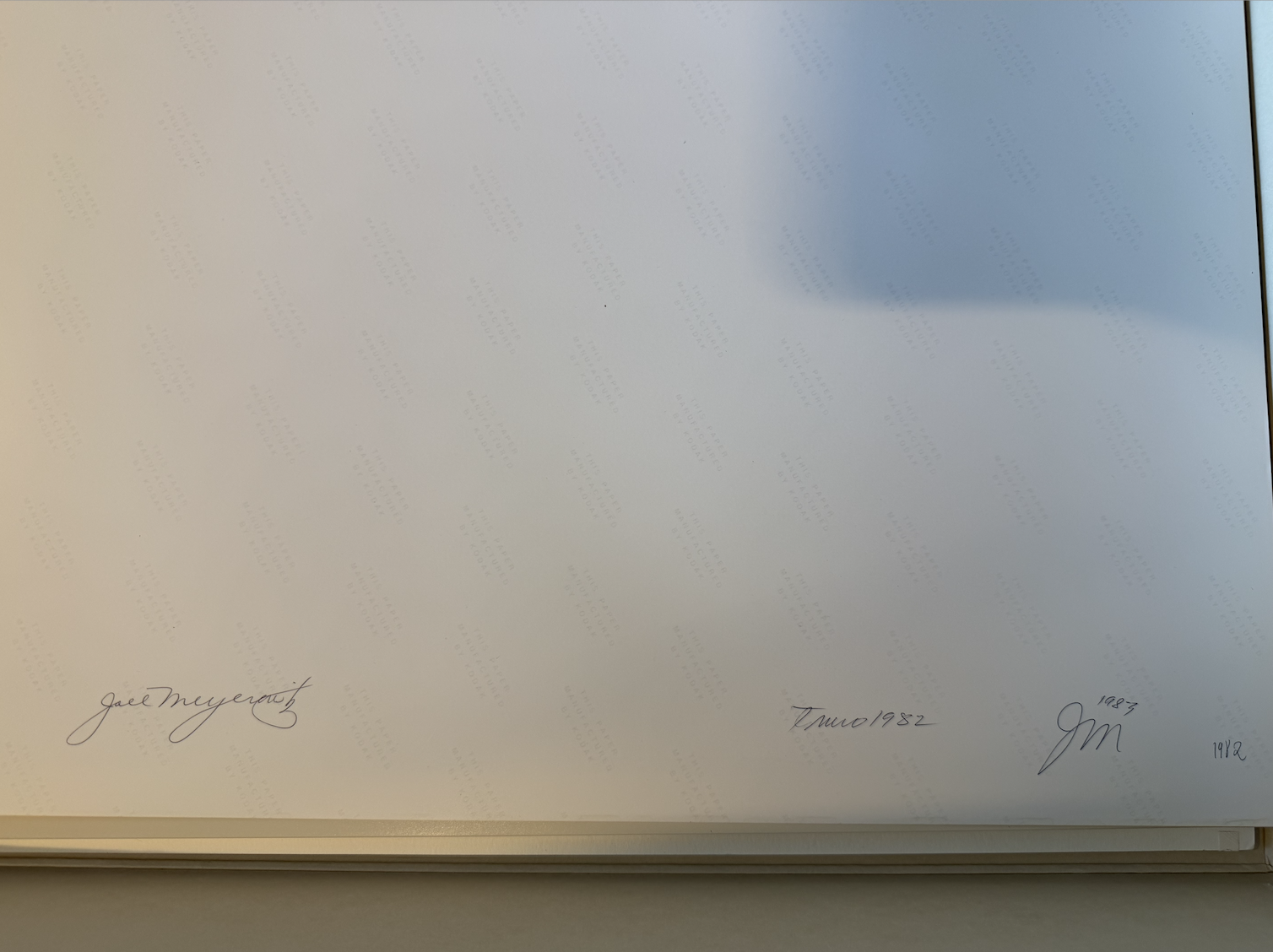 Truro - Signature info