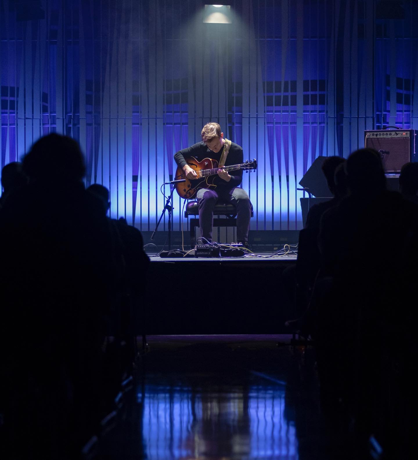 Playing at @rvkjazz was incredible! The northern lights hall (as it&rsquo;s called in Icelandic) is one of the most beautiful concert halls I&rsquo;ve ever seen, and we used it to its fullest. We had a special lighting for each song to catch the atmo