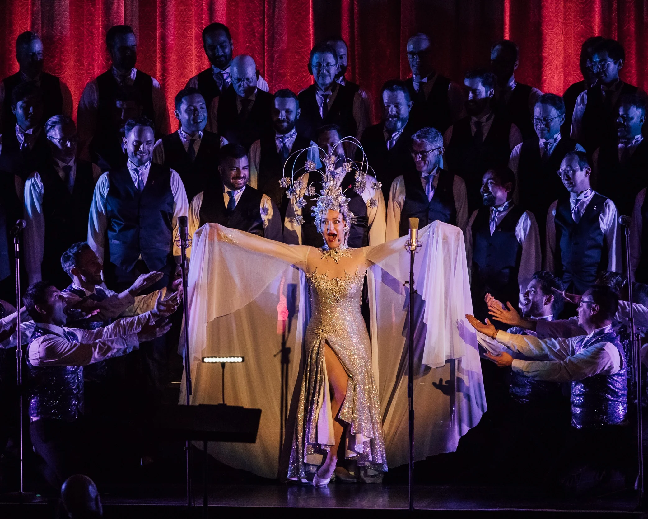 San Francisco Gay Men's Chorus performing at Nourse Theatre by Lor Photo