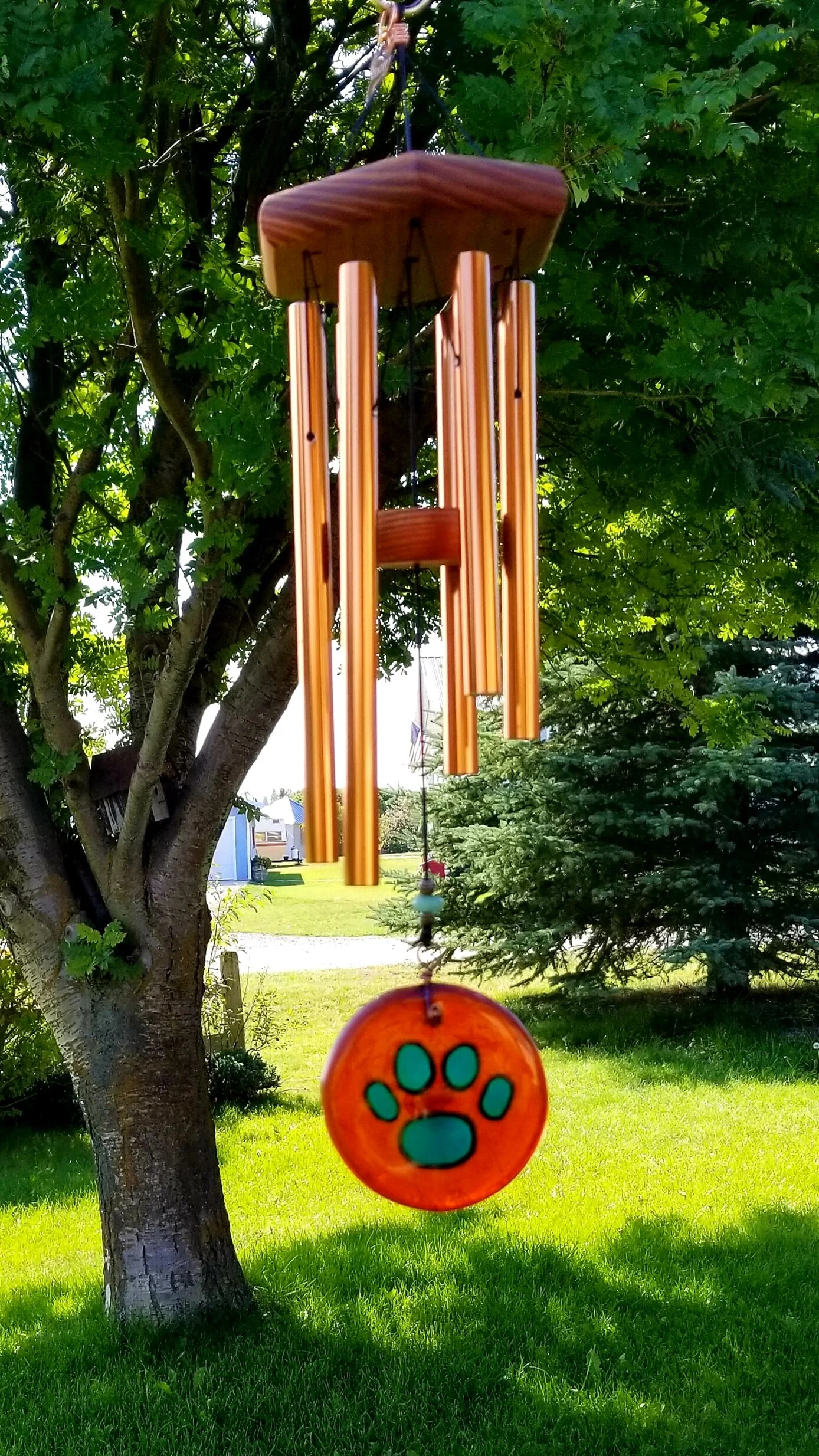 Over the Rainbow Memorials — Custom Cremation Art Windchimes and Pet