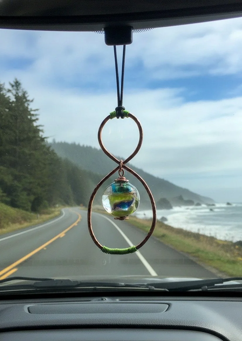 Infinite Love Pet Memorial Car Charm & Suncatcher