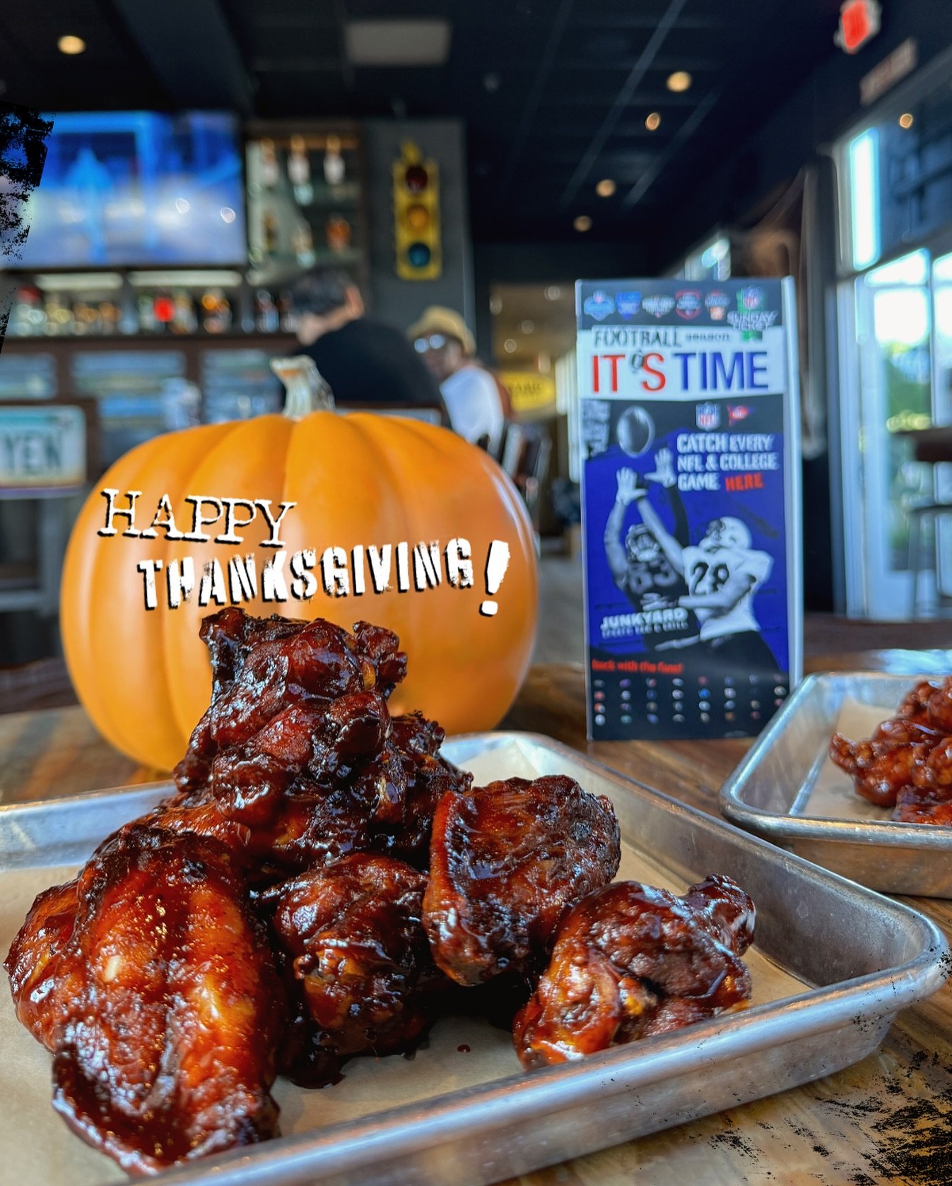 Happy Thanksgiving, y&rsquo;all! 🦃🍂 CLOSED TODAY!

We&rsquo;re beyond thankful for your loyalty and support during this big year of change! Taking over the bar back in March, we&rsquo;ve been hustling hard to bring you the best grub, booze, and se