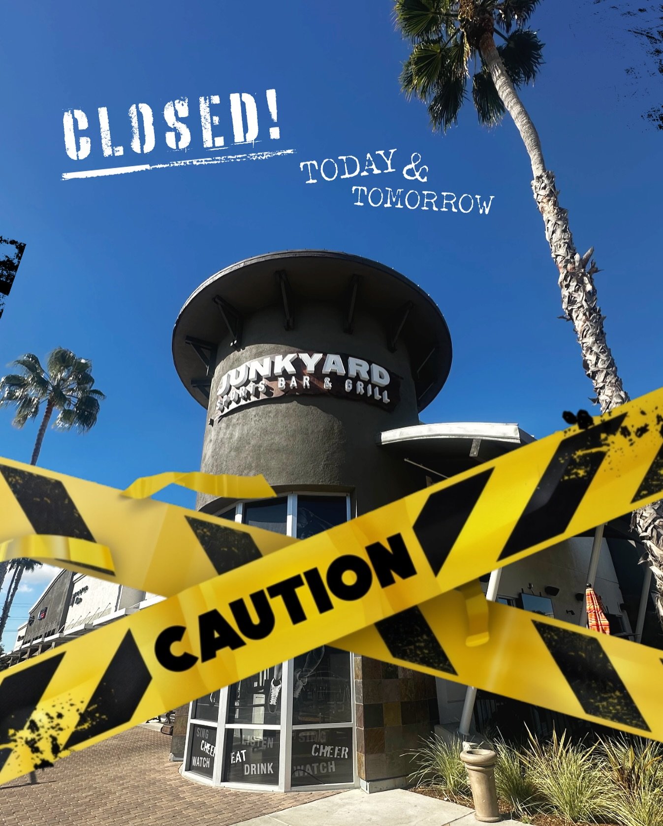 We&rsquo;re CLOSED today and tomorrow to keep grinding on our remodel! We&rsquo;re days away to having the bar lookin&rsquo; 🔥, so thanks for hangin&rsquo; tight while we wrap it up. 

Doors open again Wednesday, December 4th&mdash;see y&rsquo;all 