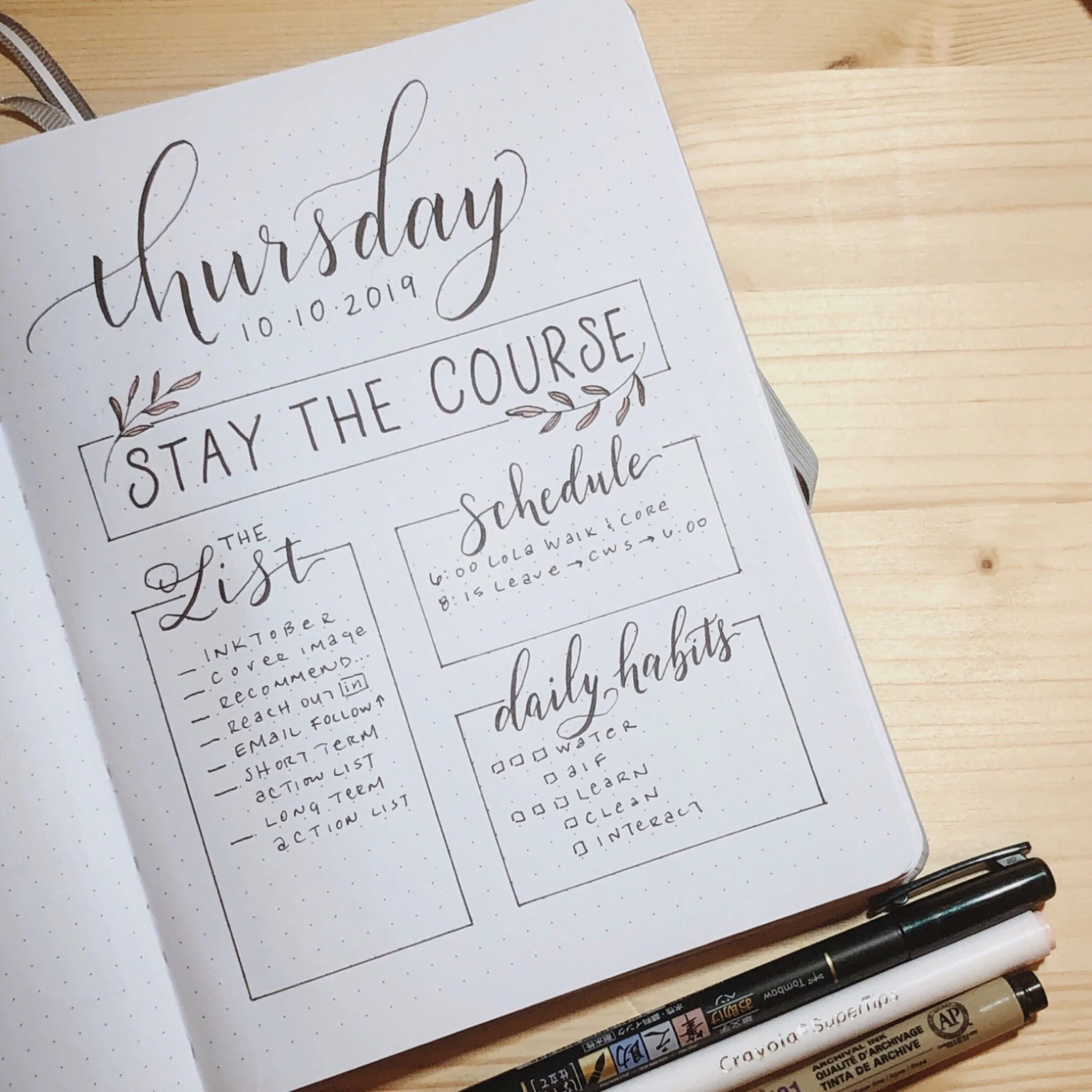 Free Bullet Journal Printables Elle Marie Calligraphy Design free bullet journal printables elle