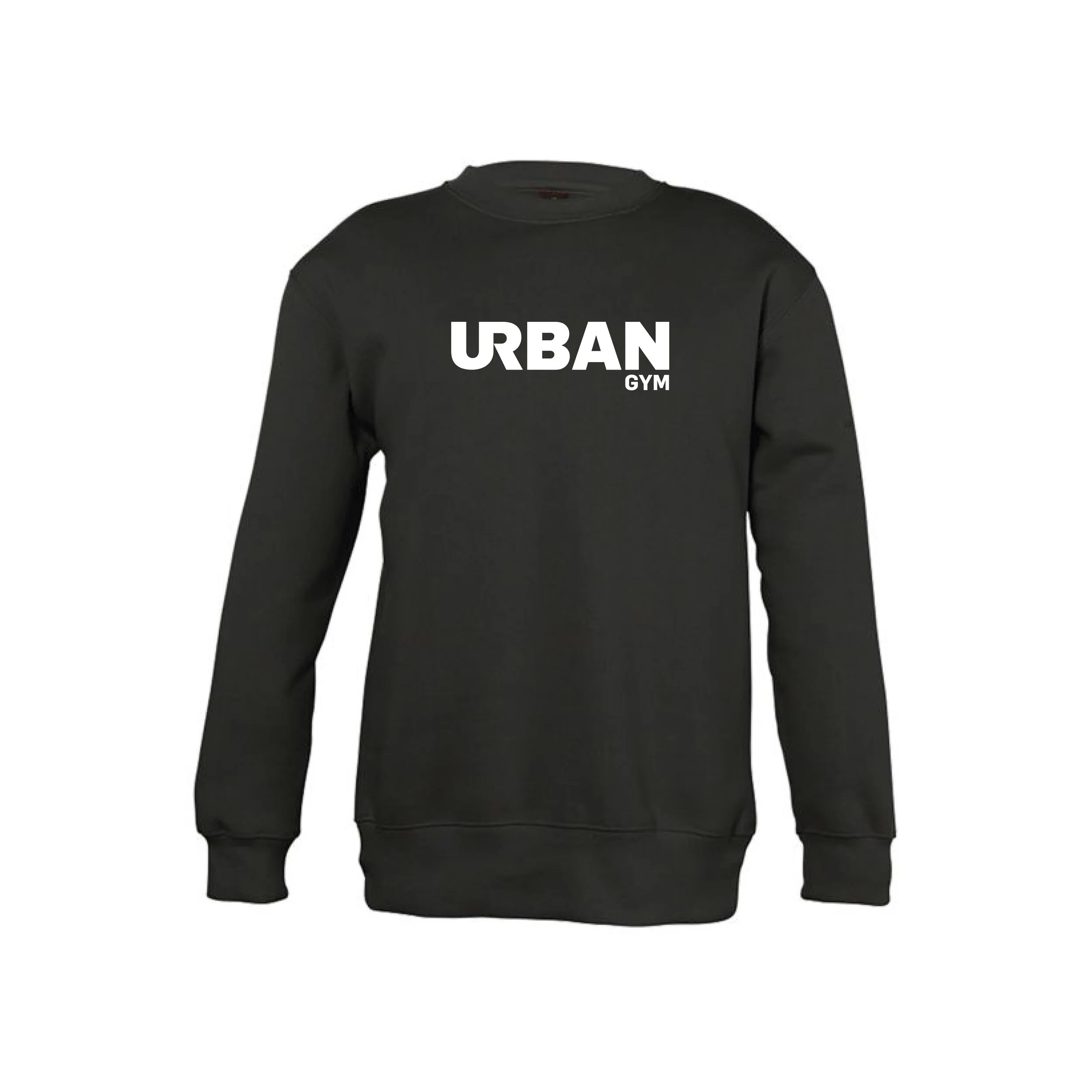 black gym jumper