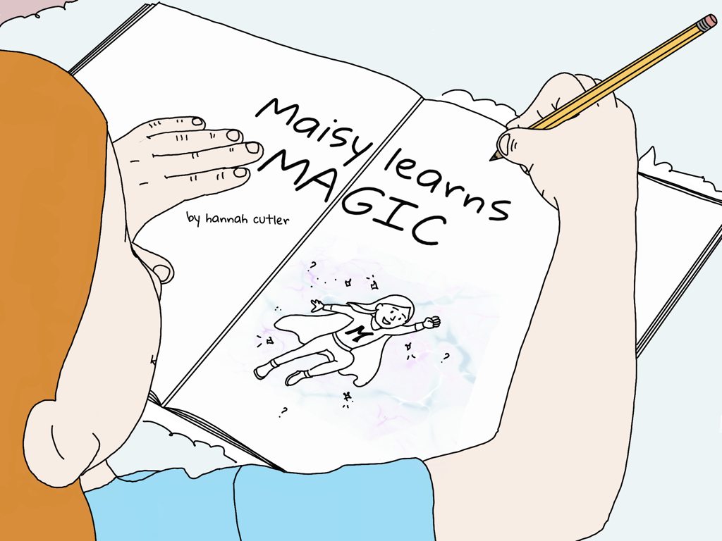 "Maisy learns magic" children's book