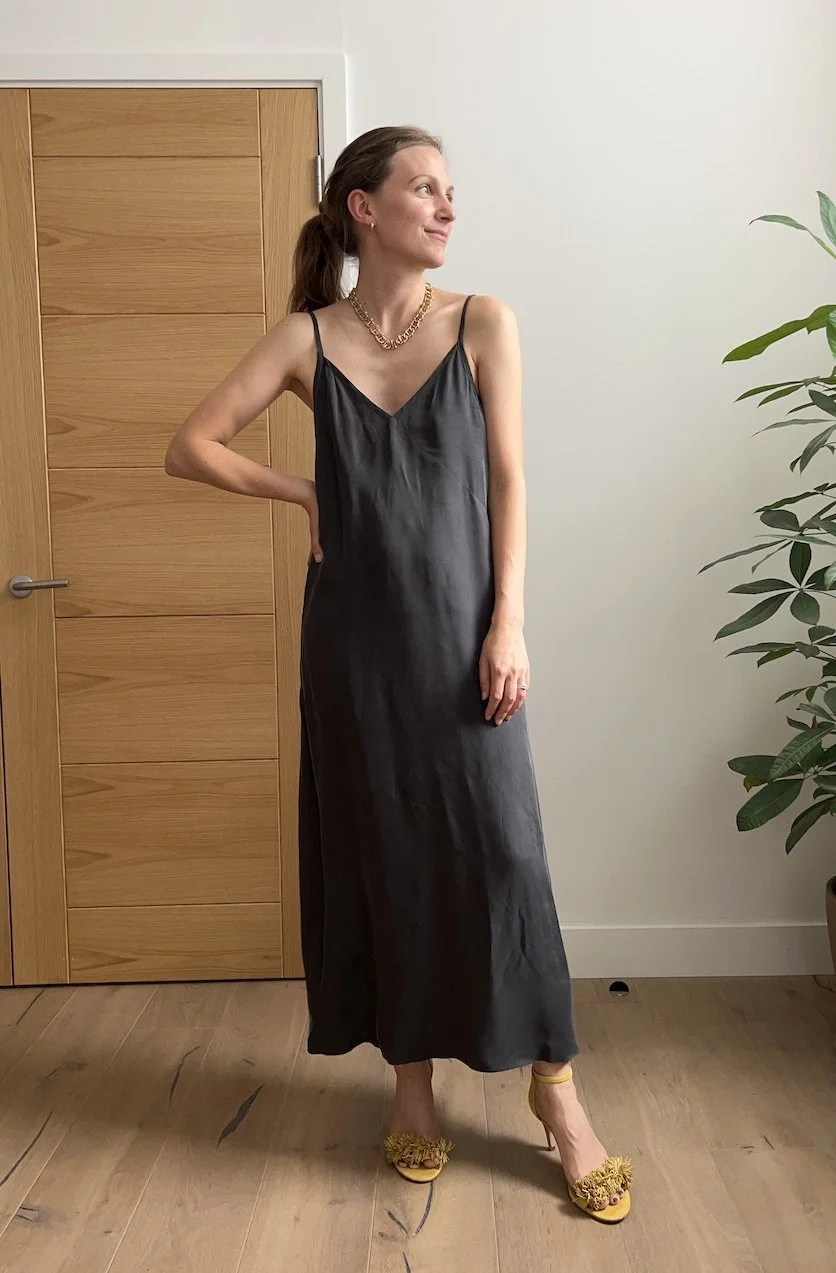 Jenni Kayne Charcoal Midi Dress Size XS