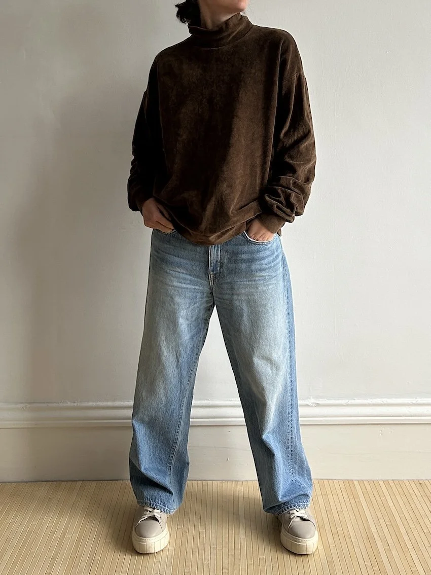 Slvrlake Low Rise Wide Straight Leg Jeans W28